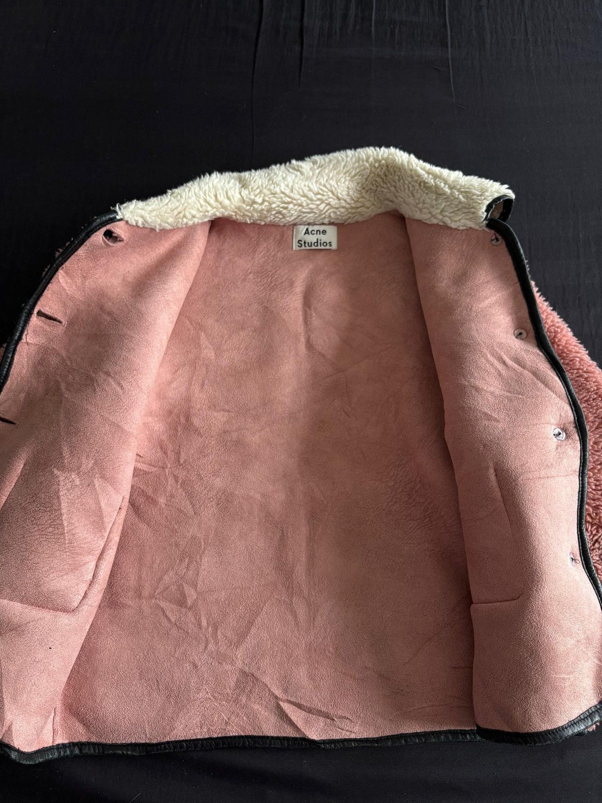 Acne Studios RARE‼️ Acne Studios Teddy Sherpa Fleece Jacket Shag Shaggy Size XS / US 0-2 / IT 36-38 - 2 Thumbnail