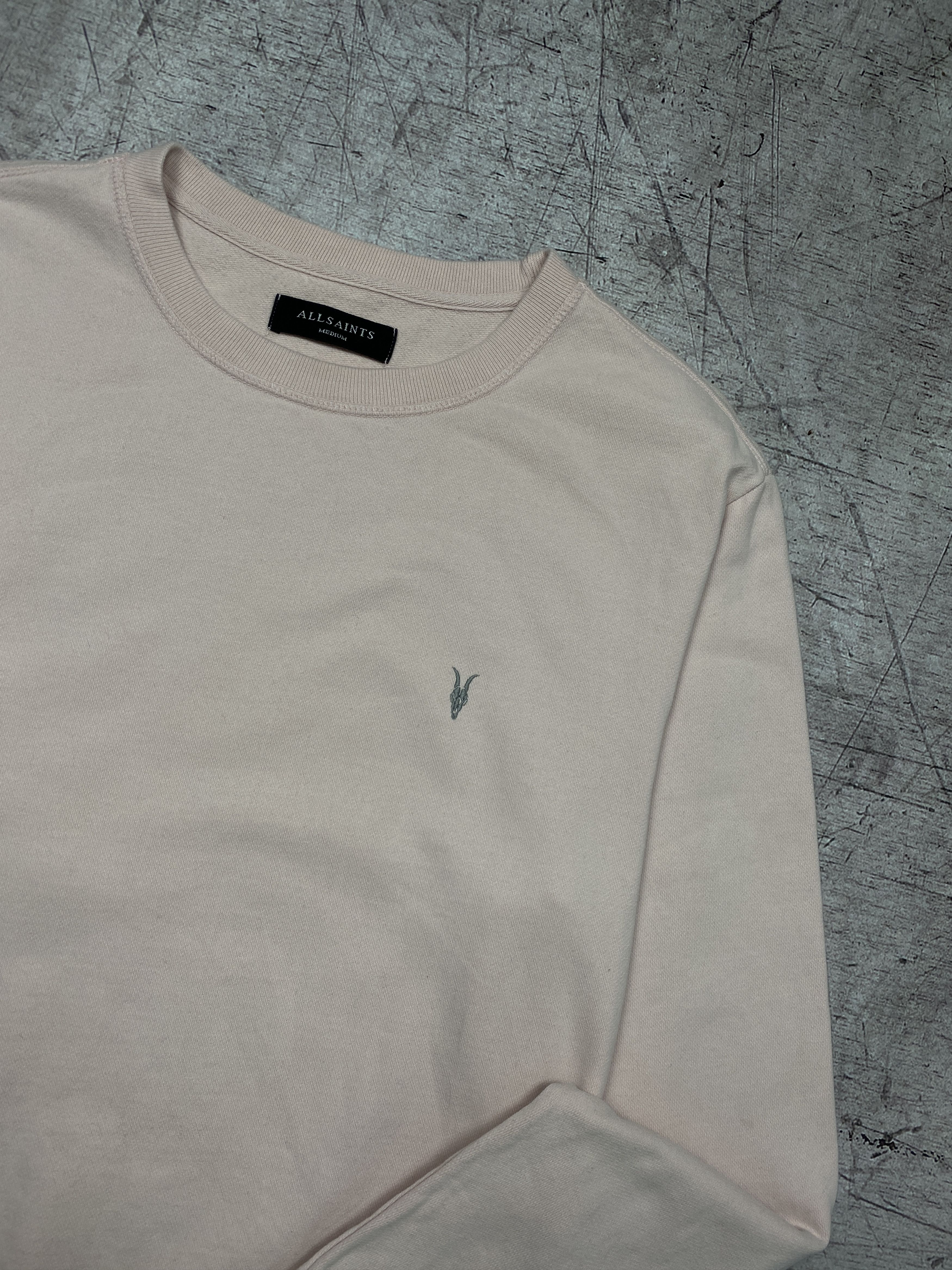 Allsaints Allsaints Vintage Mens Aven Crew Neck Sweatshirt Y2K Size US M / EU 48-50 / 2 - 2 Thumbnail