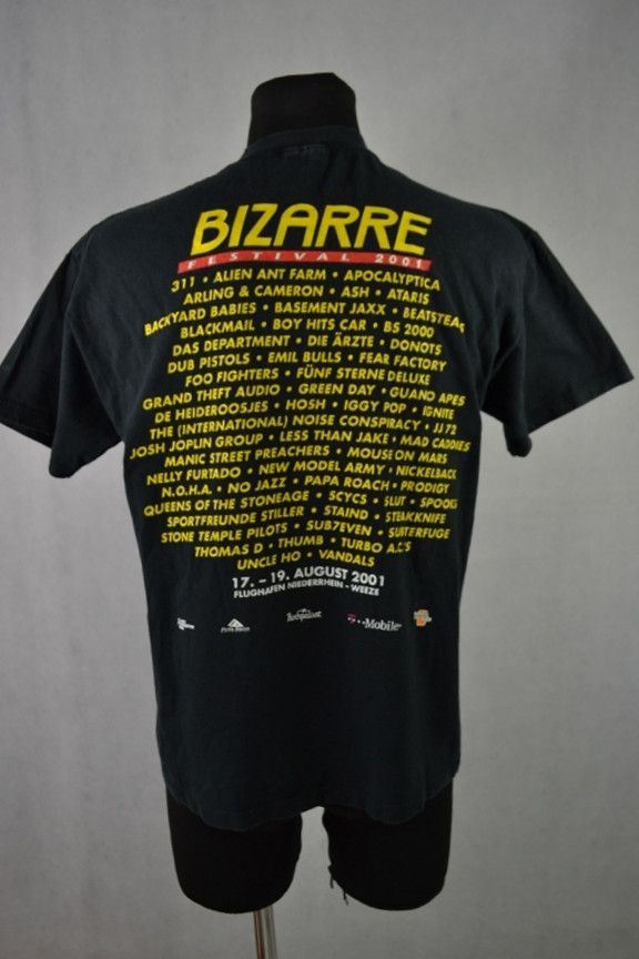 Band Tees × Vintage Bizarre Festival 2001 Vintage tee S Size US S / EU 44-46 / 1 - 2 Thumbnail