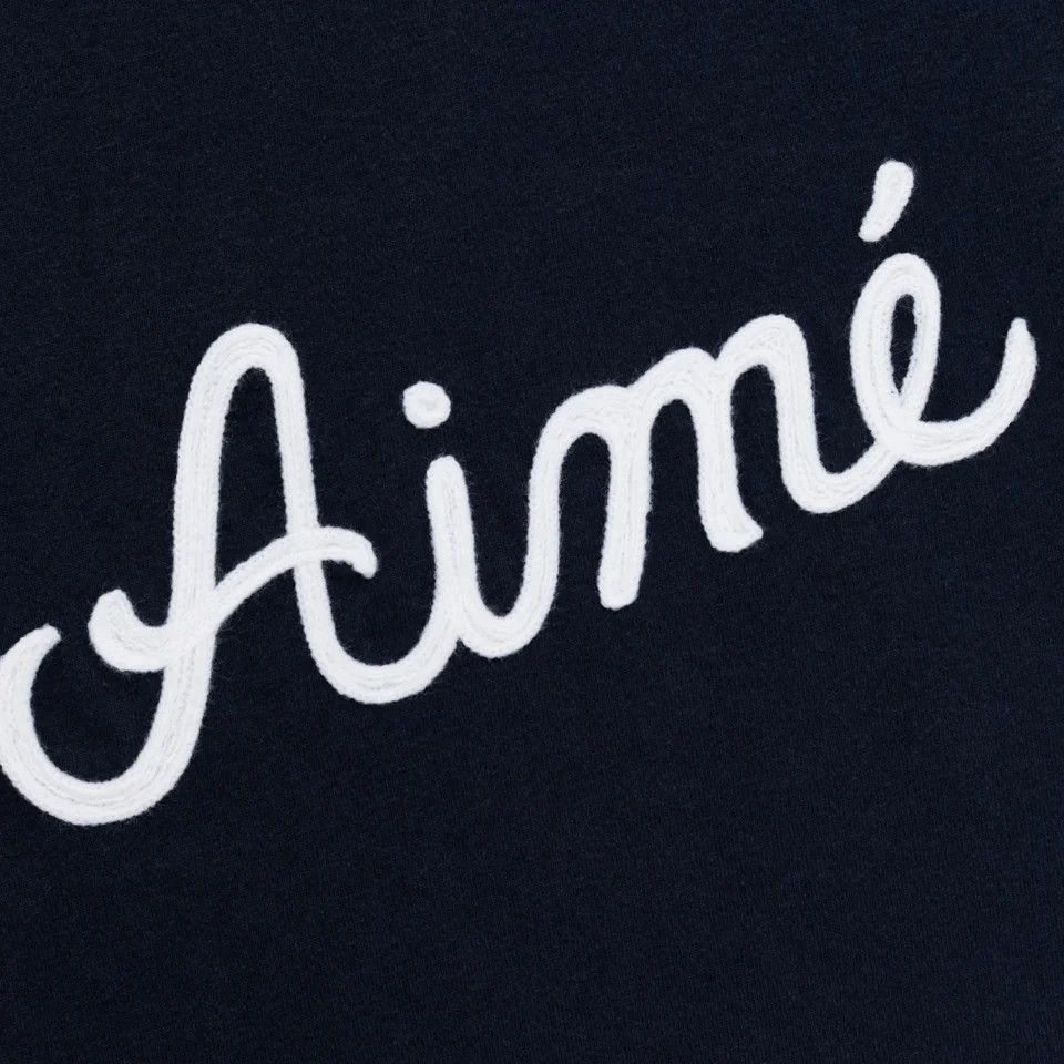 Aime Leon Dore o1mle0725 Chain Stitch T-Shirt in Navy Size US S / EU 44-46 / 1 - 2 Thumbnail