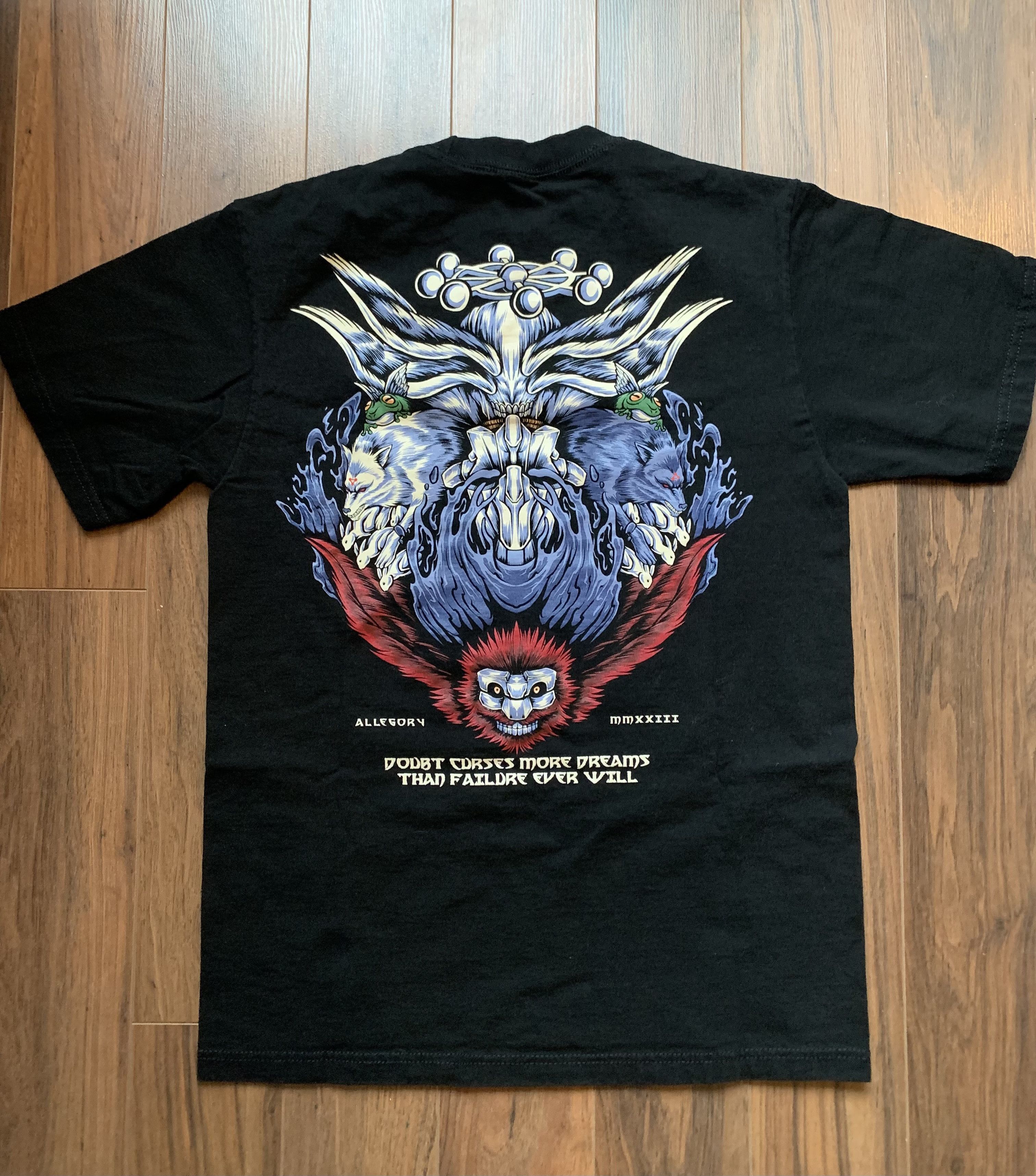 Japanese Brand × Vintage JUJUTSU KAISEN x MEGUMI SEVEN SHADOWS x ALLEGORY TEE Size US M / EU 48-50 / 2 - 1 Thumbnail