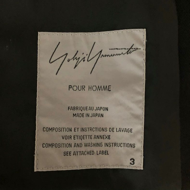 Yohji Yamamoto Yohji Yamamoto size 3 04aw first year neckline zipper suit Size 38R - 7 Thumbnail