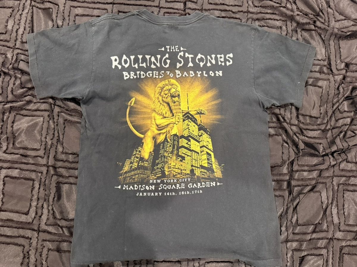 The Rolling Stones The Rolling Stones 1997 Bridges Babylon T-Shirt size Large Size US L / EU 52-54 / 3 - 3 Thumbnail