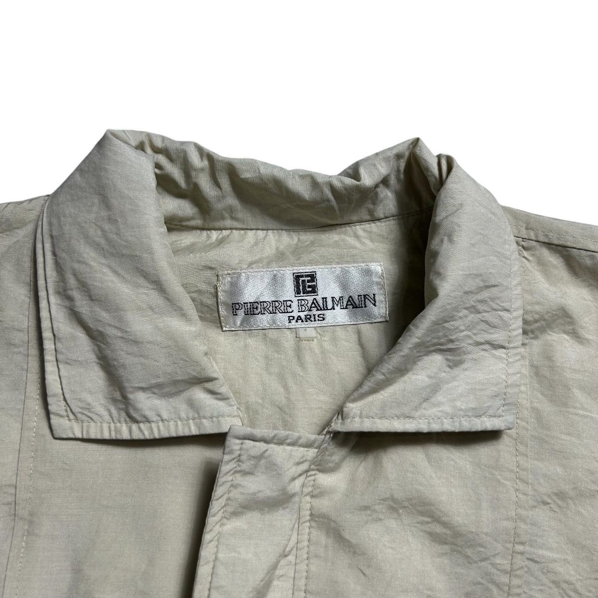 Pierre Balmain × Vintage Vintage Pierre Balmain Windbreaker/Jacket Size US XL / EU 56 / 4 - 3 Thumbnail