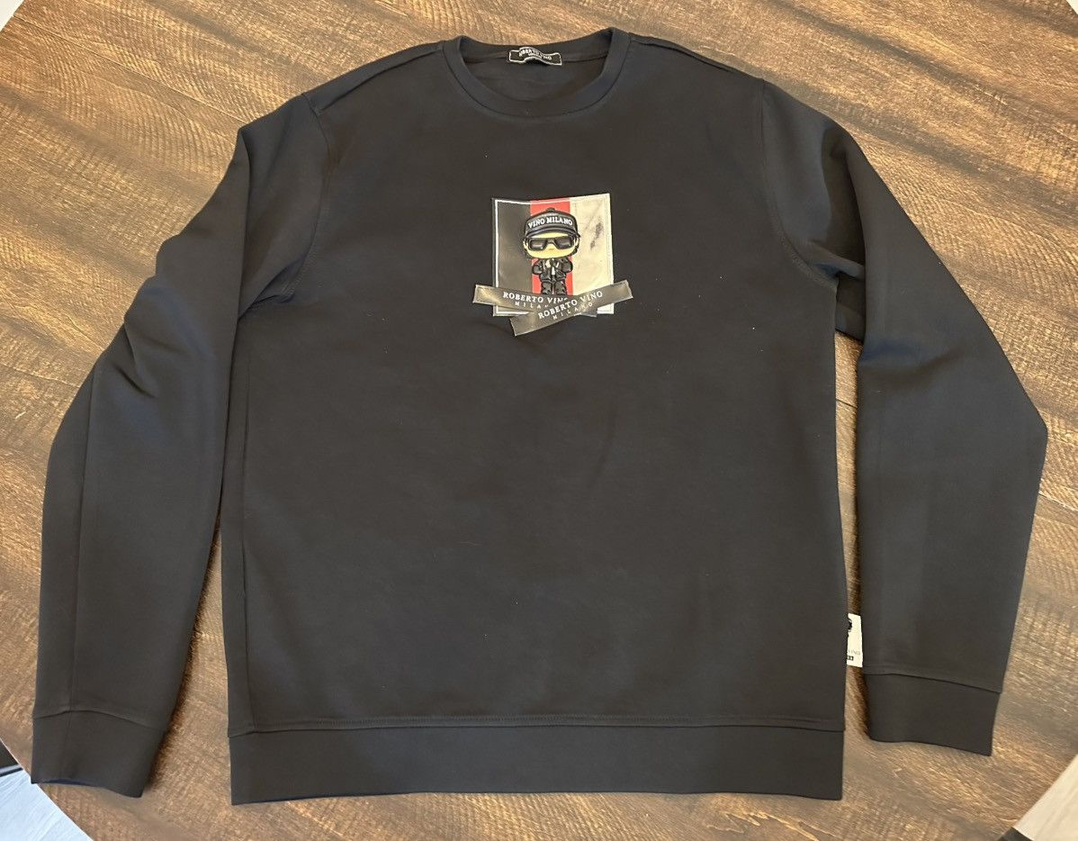 Roberto Vino Crew Neck Sweater-Size Men’s Medium