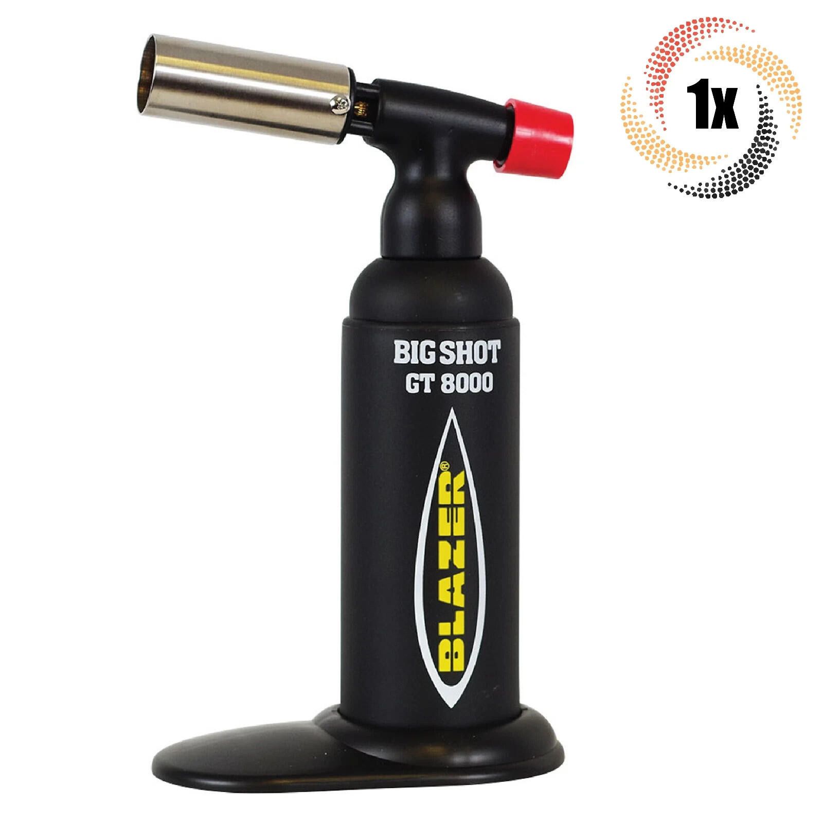 Rowing Blazers 1x Torch Blazer Big Shot GT8000 Black Butane Turbo Torch | Size ONE SIZE - 3 Thumbnail
