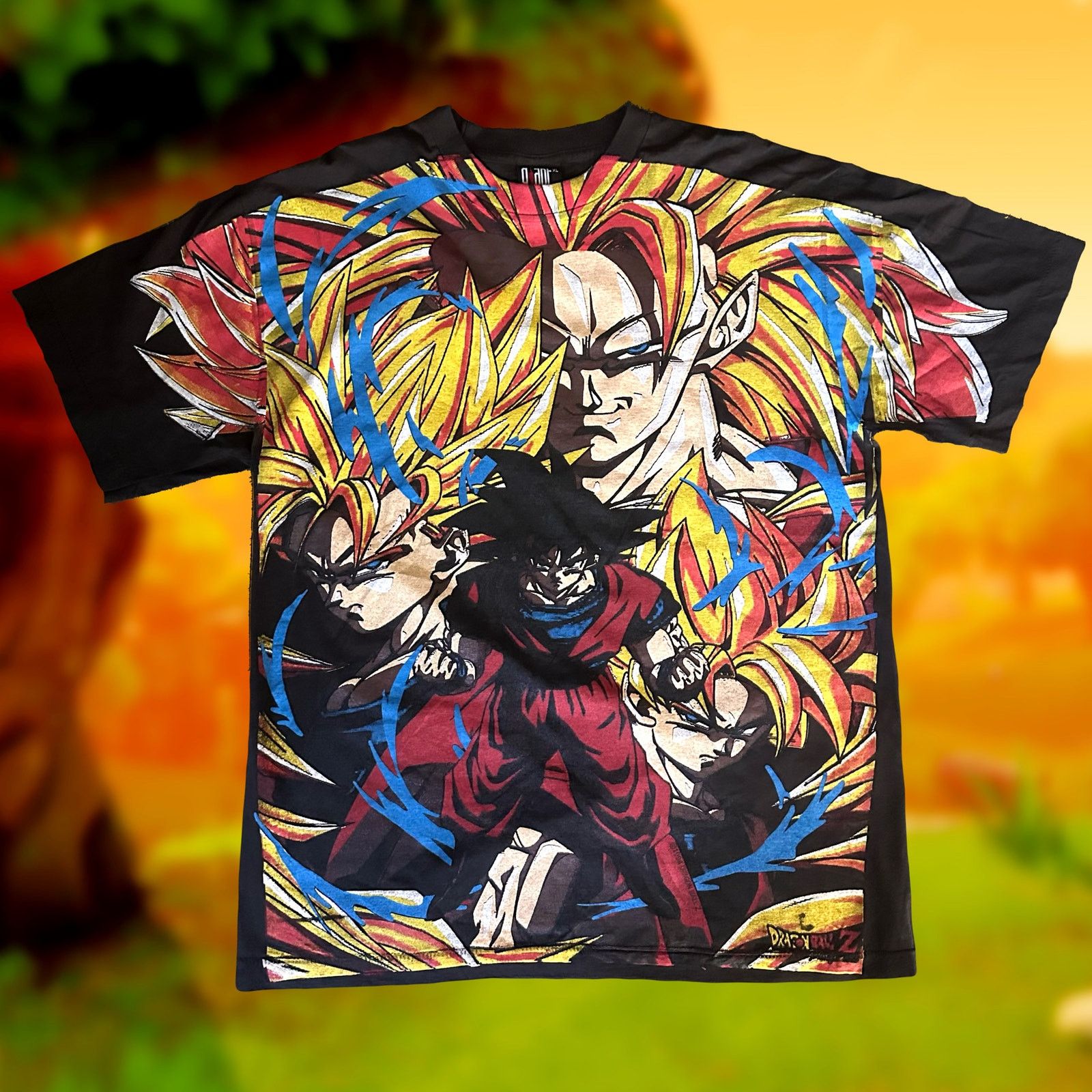Vintage vintage giant tee jay dragon ball Z goku graphic tee shirt