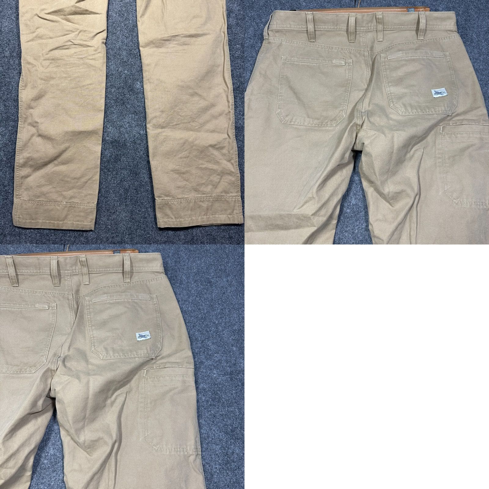 Eddie Bauer Eddie Bauer Pants Mens 36 Khaki Tan Cotton Pockets Zip Fly Chino Cargo Pocket Flat Front Classic Mens Pants Size US 36 / EU 52 - 8 Thumbnail