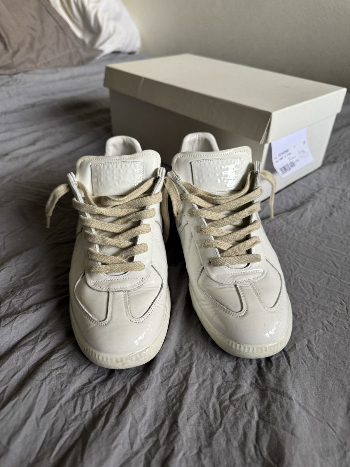 Maison Margiela Maison margiela patent leather GATS Size US 8.5 / EU 41-42 - 2 Thumbnail