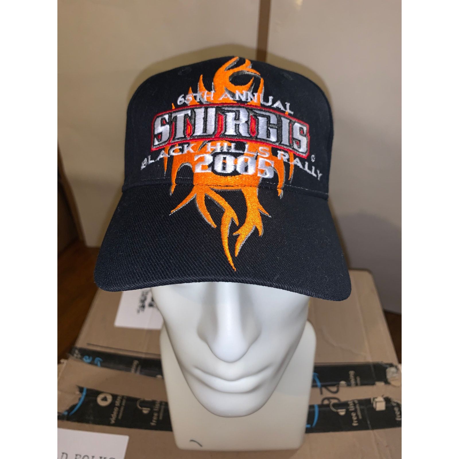 Harley Davidson VINTAGE 80s Harley-Davidson Trucker Hat Adjustable