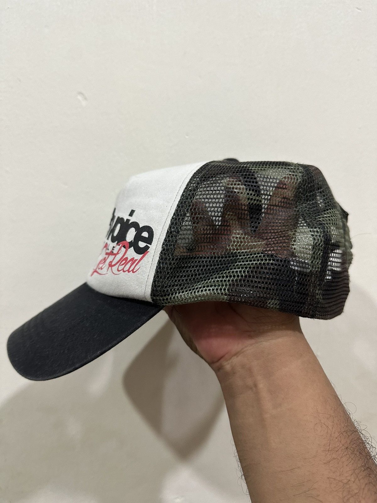 Japanese Brand VTG Realbvoice MC Camo Trucked Hat Size ONE SIZE - 3 Thumbnail