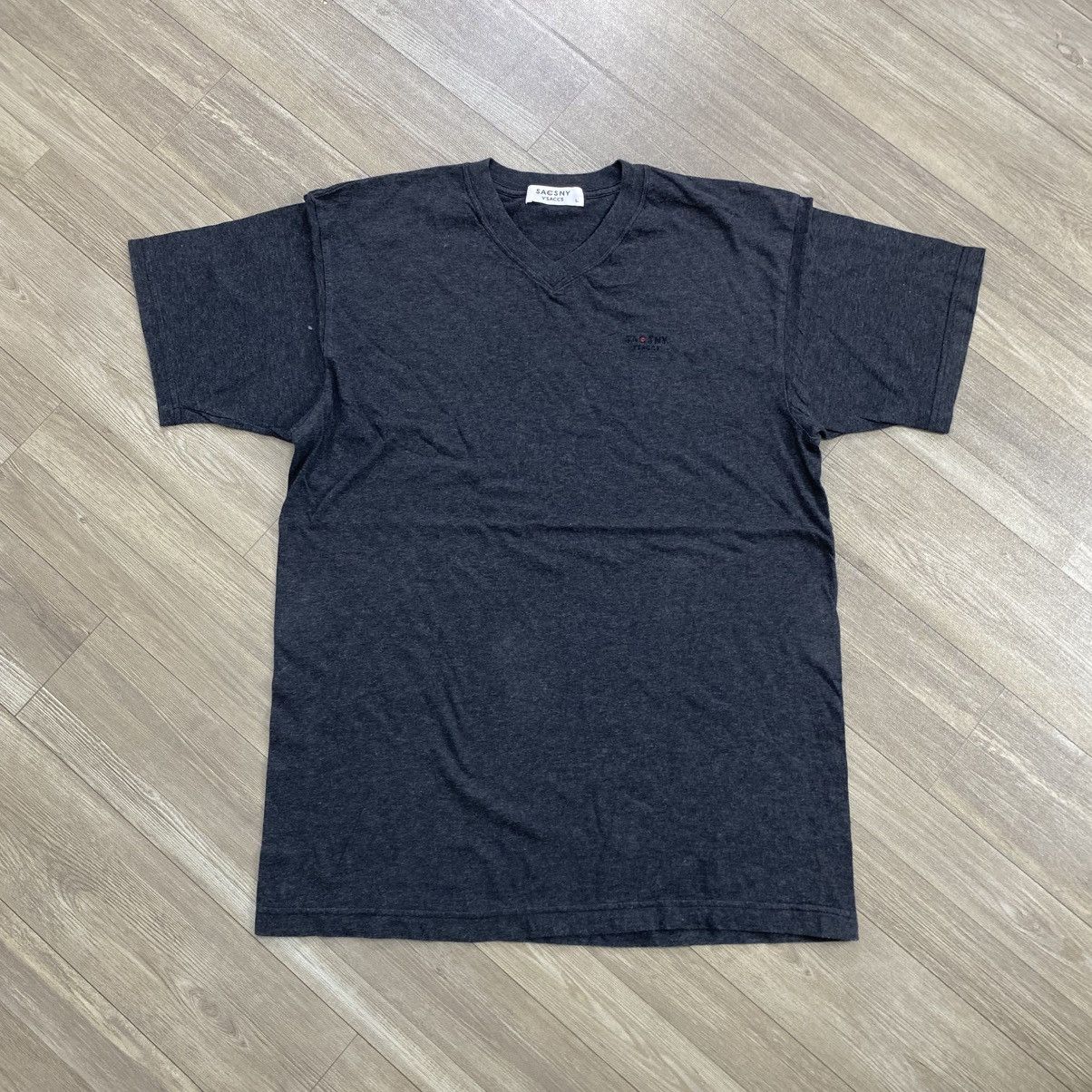 Yohji Yamamoto Sacsny Y'saccs By Yohji Yamamoto Plain Small Logo Tee Size US M / EU 48-50 / 2 - 1 Thumbnail