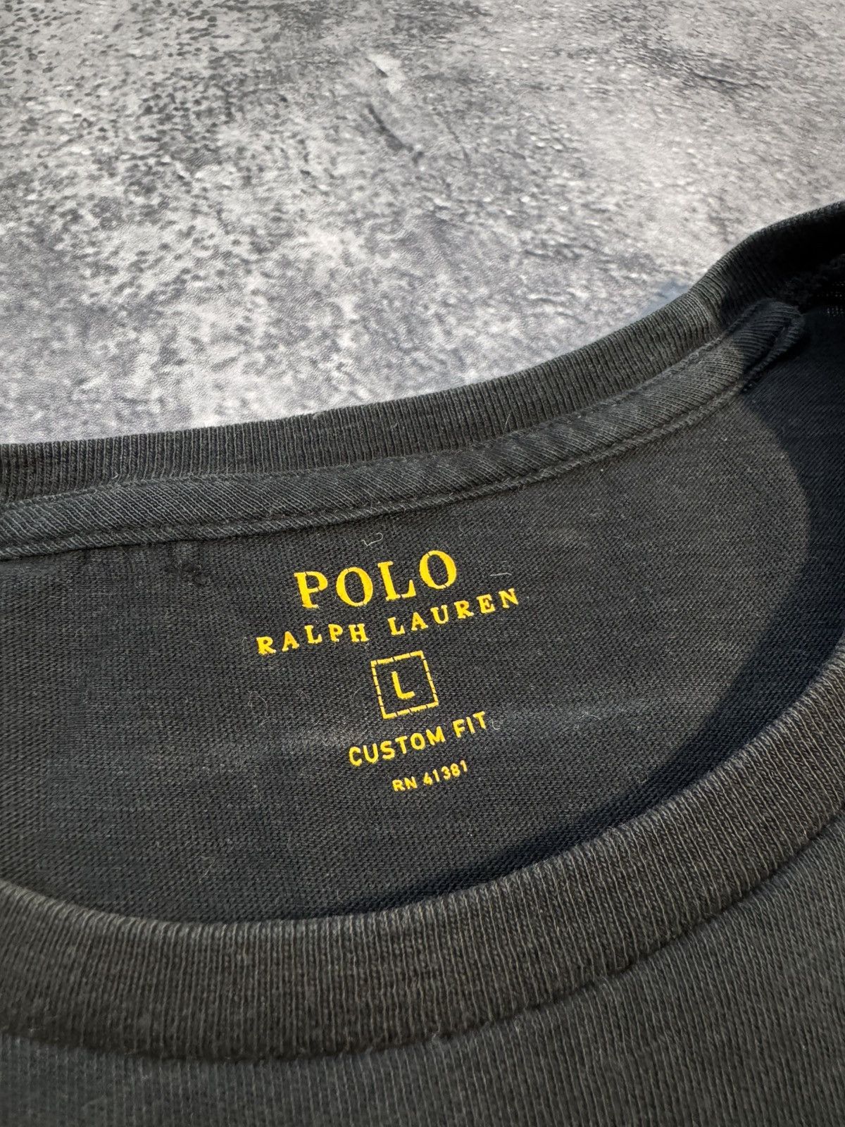 Polo Ralph Lauren × Vintage Vintage Polo Ralph Lauren Big Logo T Shirt Tee Y2K Size US L / EU 52-54 / 3 - 4 Thumbnail