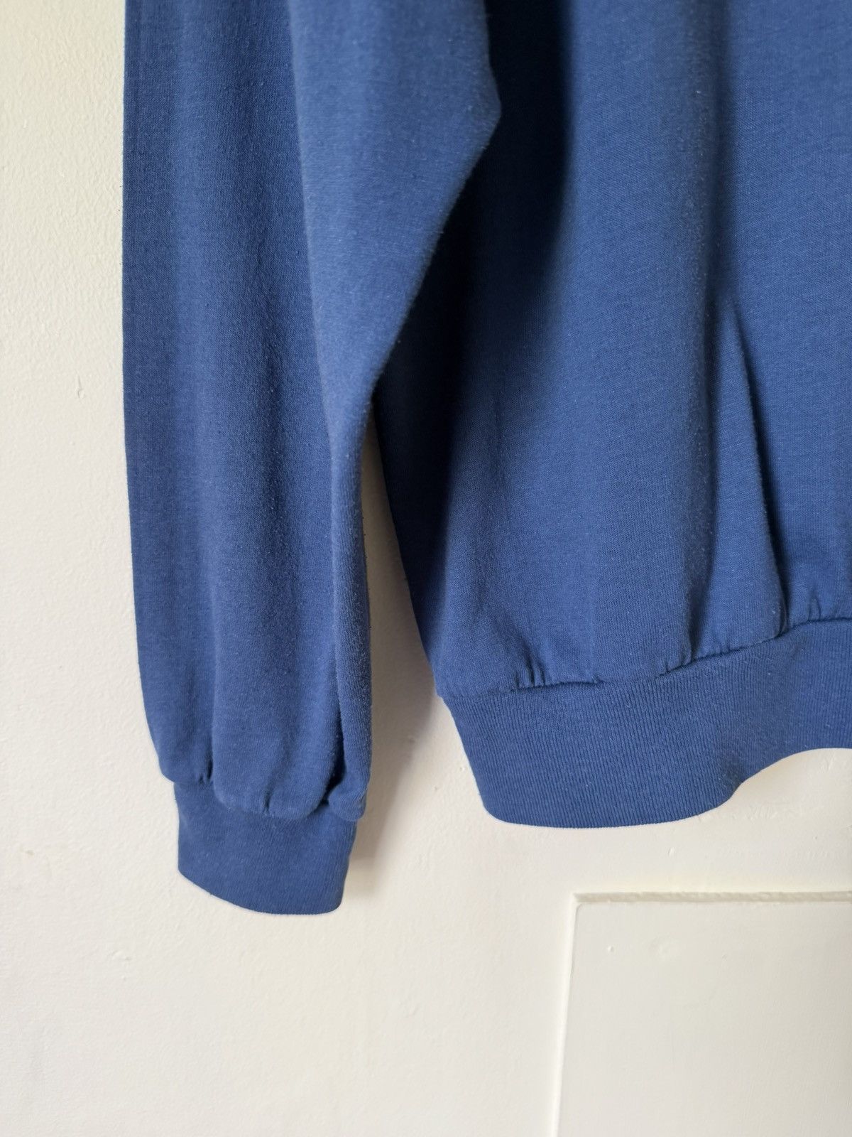 Other True Vintage 70s Fun-Tees Blue Pullover Hoodie Size US L / EU 52-54 / 3 - 5 Thumbnail