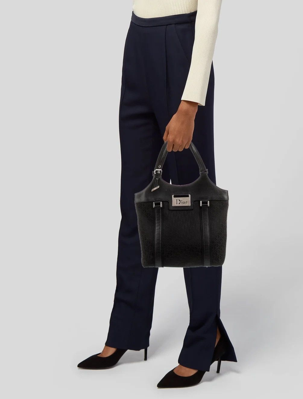 Dior Dior Vintage Diorissimo Monogram Street Chic Tote Bag Size ONE SIZE - 1 Thumbnail