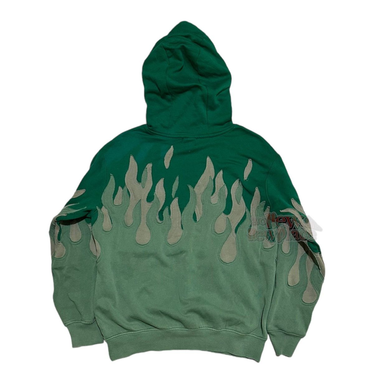 Nike Nike Center Hoodie Double flame green “Spiegel” 589 Reworked Size US M / EU 48-50 / 2 - 4 Thumbnail
