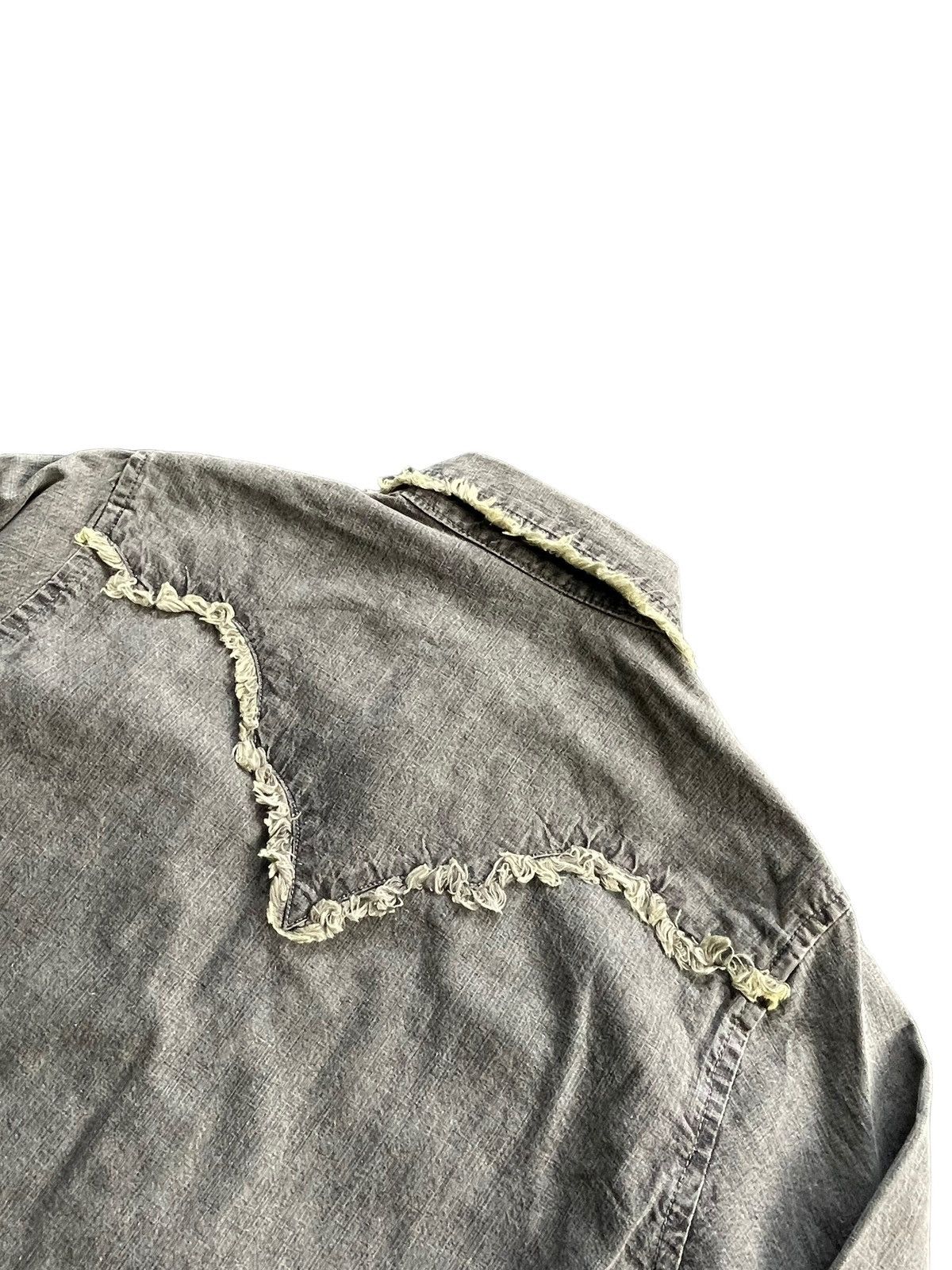 Japanese Brand Japanese Lateral Vibration Western Denim Shirt Size US M / EU 48-50 / 2 - 6 Thumbnail