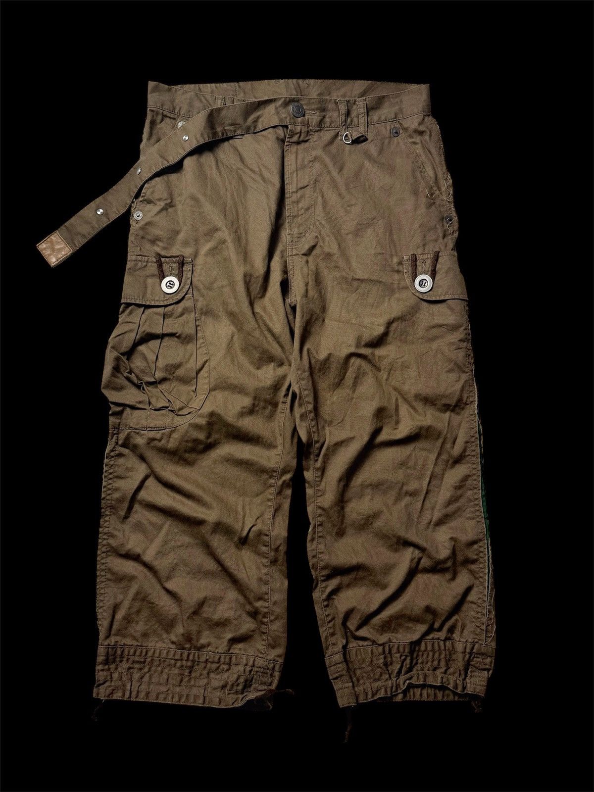 If Six Was Nine × Japanese Brand × PPFM PPFM CARGO MID PANTS ARCHIVE JAPANESE STYLE Size US 30 / EU 46 - 1 Thumbnail