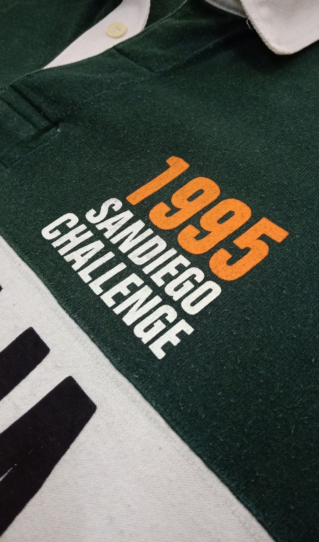 Canterbury of New Zealand × Vintage Vintage 90s SanDiego Challenge Australia Rugby T-shirt Size US L / EU 52-54 / 3 - 7 Thumbnail