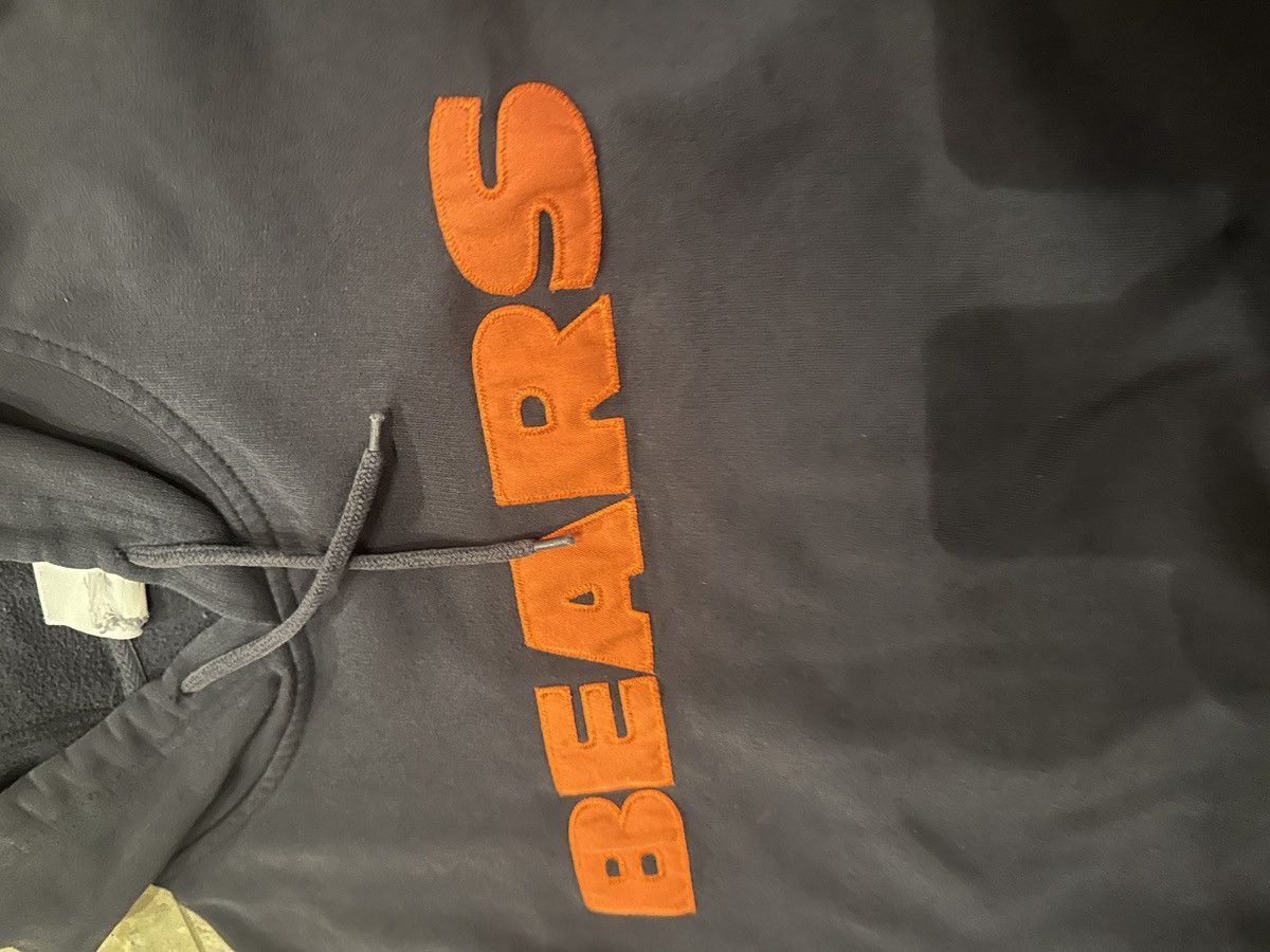 NFL 2010 Chicago Bears Vintage Hoodie Embroidered Size US XL / EU 56 / 4 - 2 Thumbnail