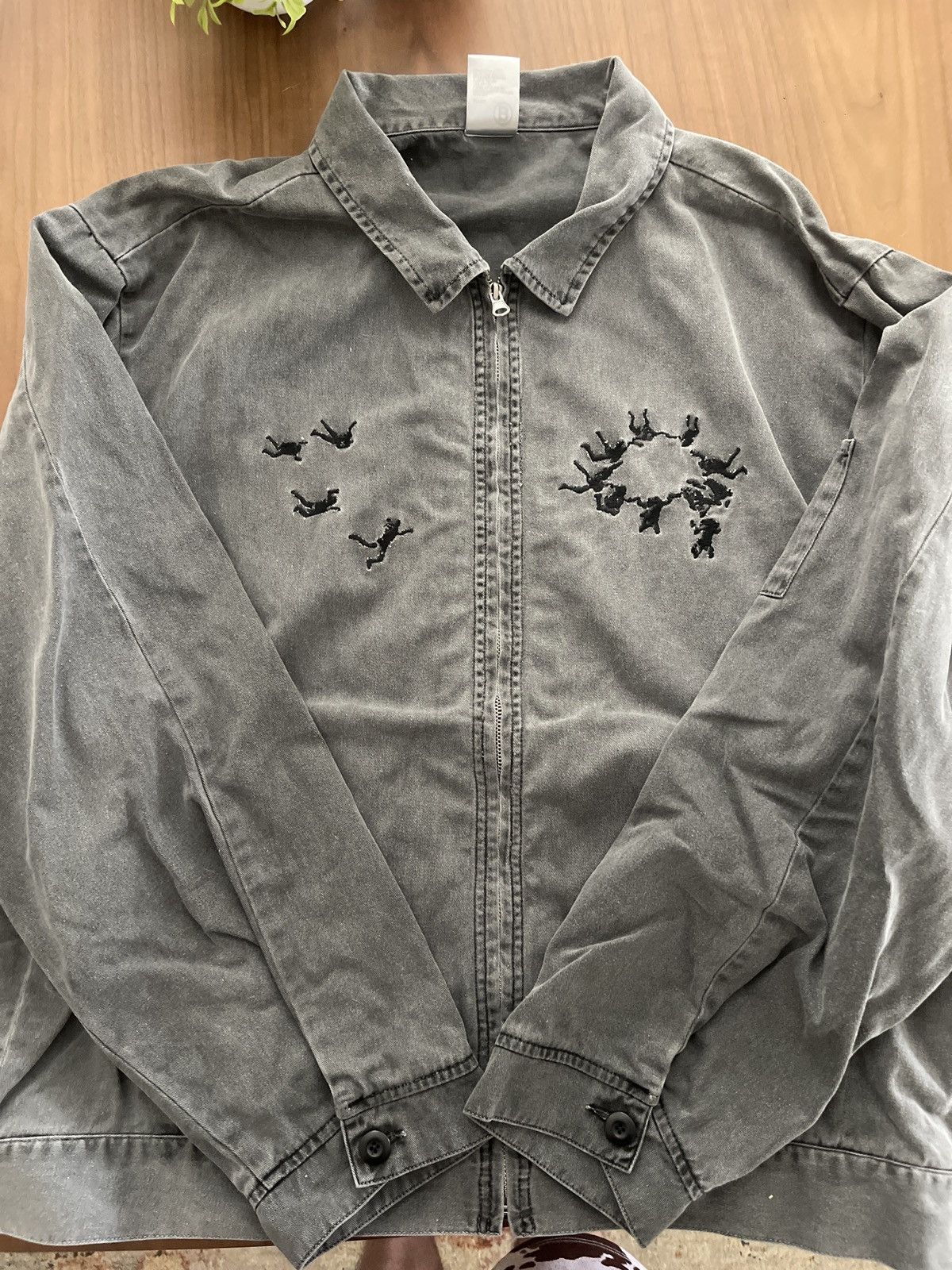 BASKETCASE GALLERY PARACHUTE ネルシャツ BASKETCASE - バスケットケース】PARACHUTE FLANNEL UPCYCLE
