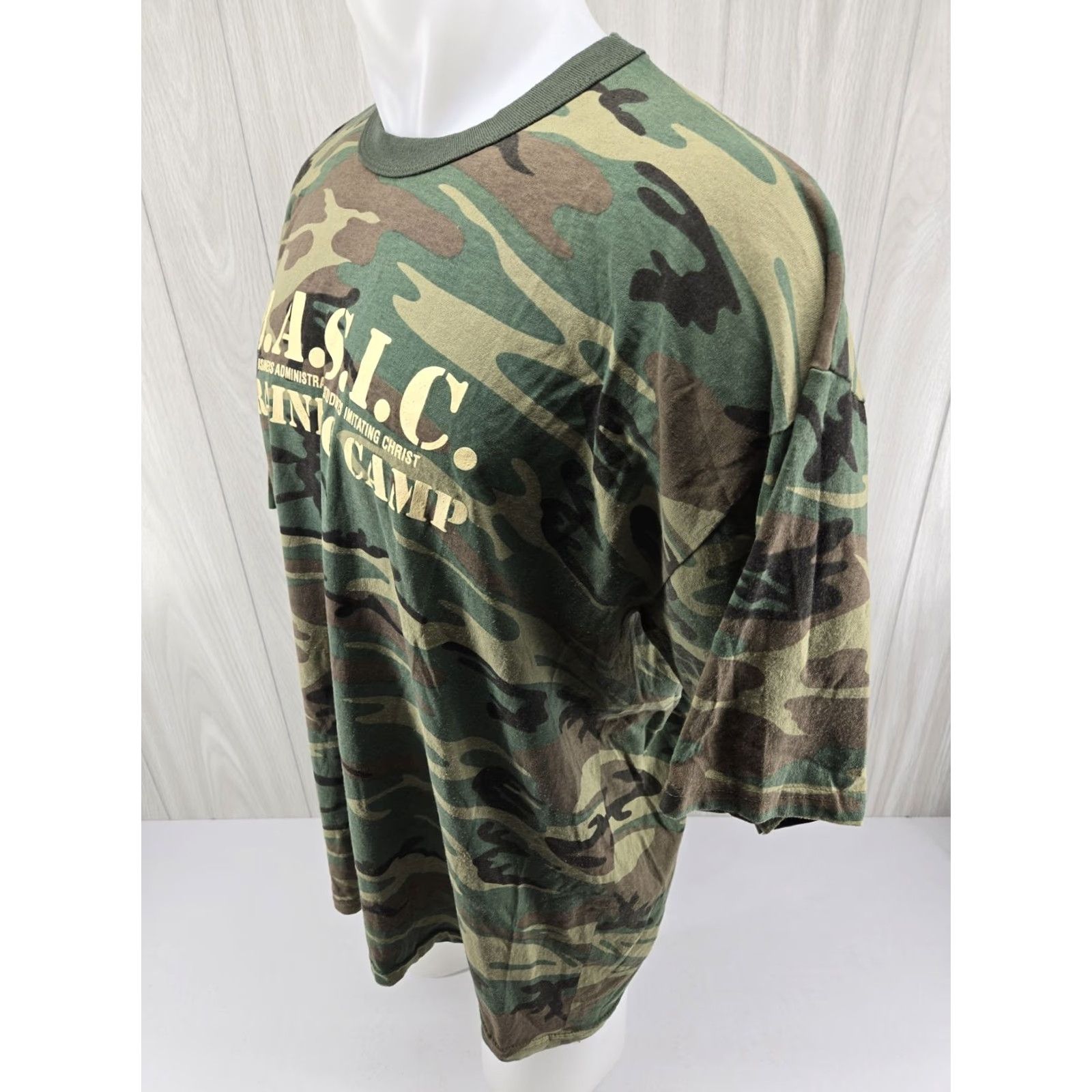 Rothco Rothco Camo Shirt Mens 2XL Woodland Basic Training Camp Business Administration Shirt Size US XXL / EU 58 / 5 - 5 Thumbnail