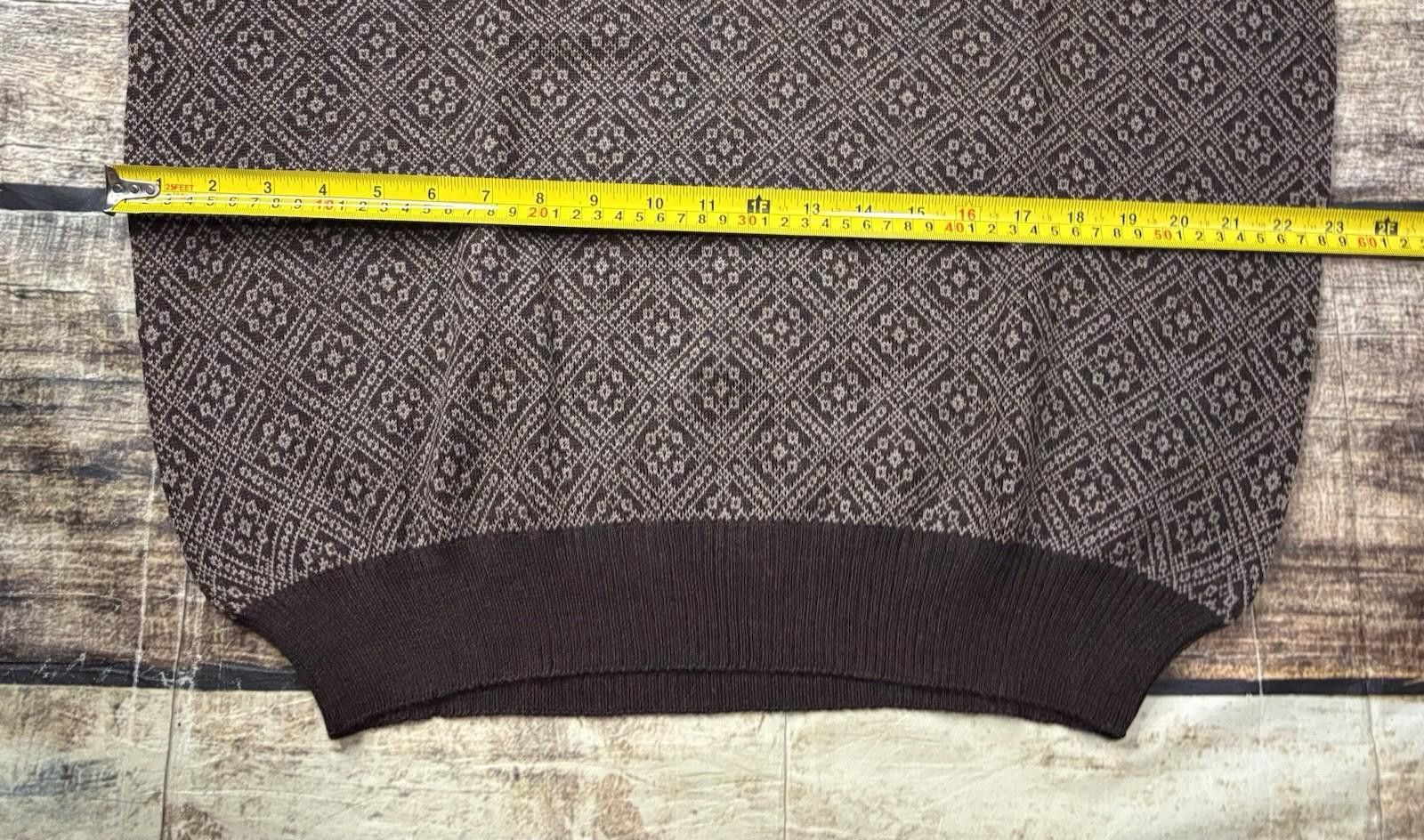 Metropolitan View Metropolitan View for Bloomingdales Sweater Mens XL Wool Size US XL / EU 56 / 4 - 10 Thumbnail