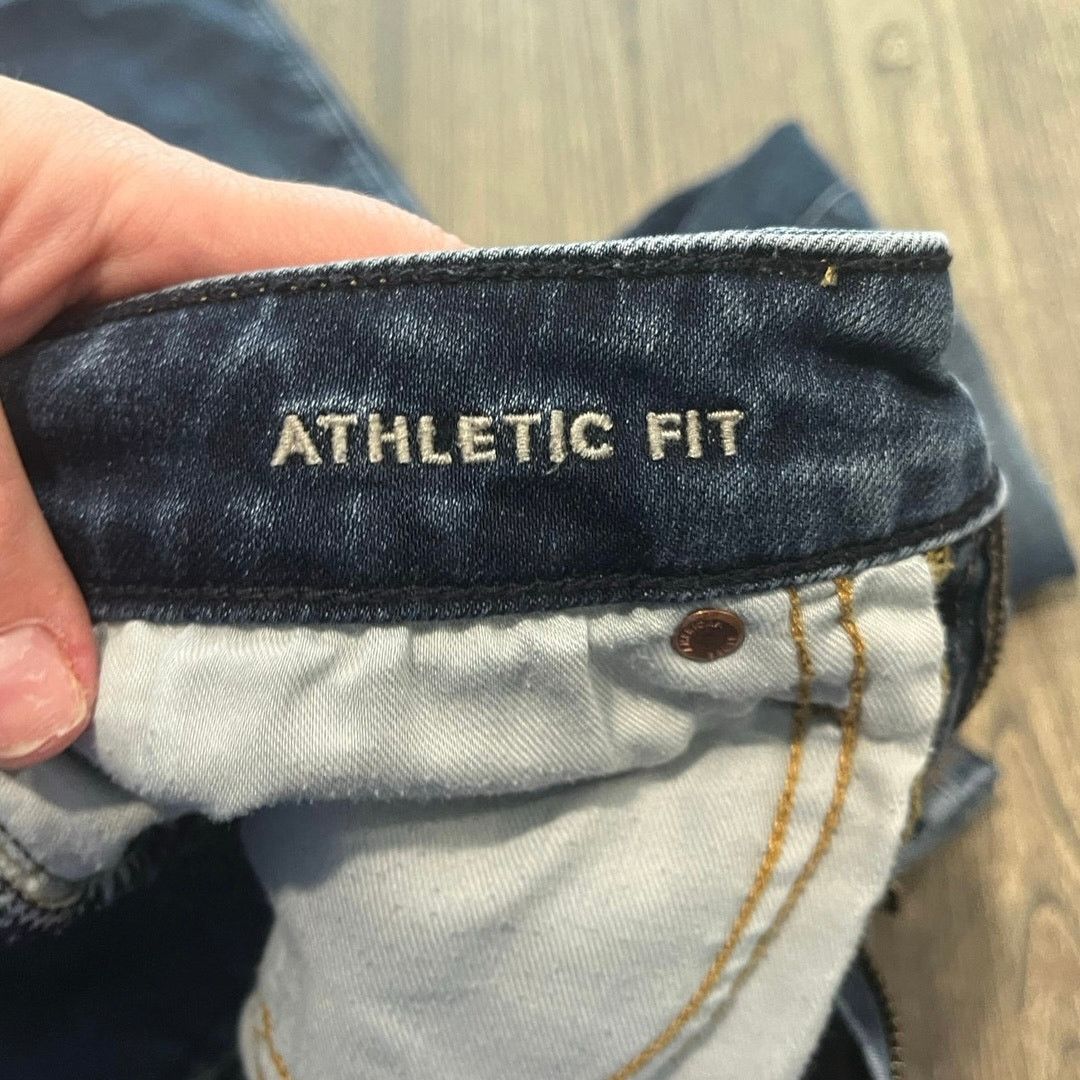 American Eagle Outfitters American Eagle Mens Athletic Fit Straight Leg Jeans 26x28 Size US 26 / EU 42 - 8 Thumbnail