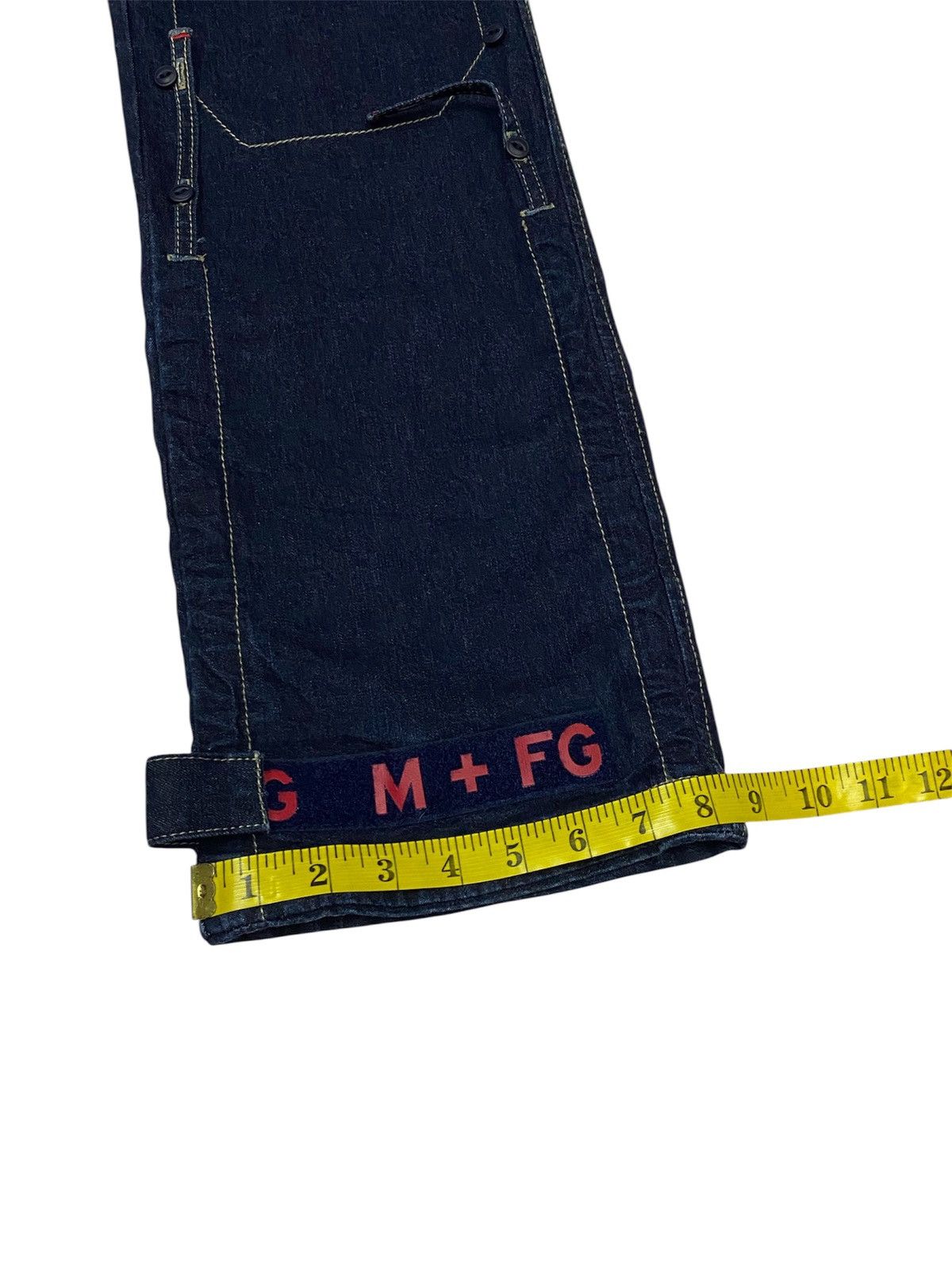 Marithe + Francois Girbaud Marithe Francois Girbaud Wide Leg Jeans Size 26" / US 2 / IT 38 - 18 Thumbnail