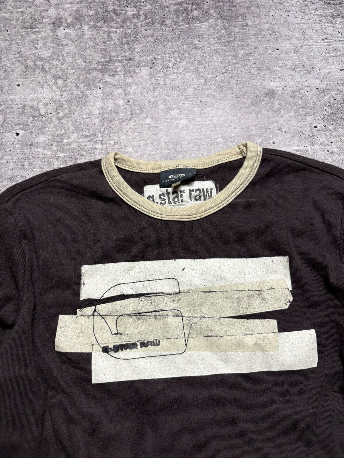 G-Star Vintage G Star Logo Long Sleeve Size US L / EU 52-54 / 3 - 2 Thumbnail