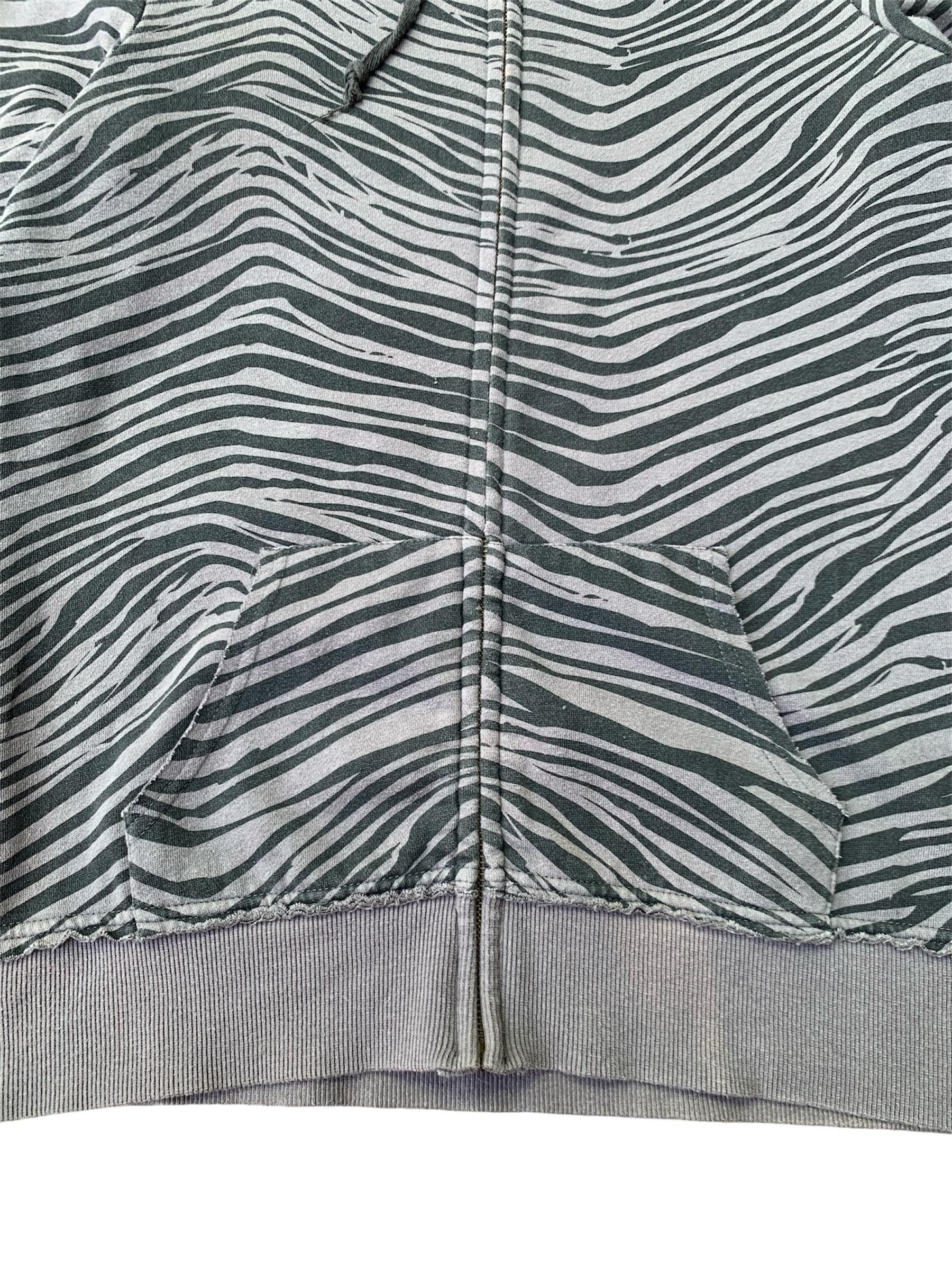 Billabong Very Rare Vtg Billabong Zebra Hoodie Jacket Size US M / EU 48-50 / 2 - 5 Thumbnail