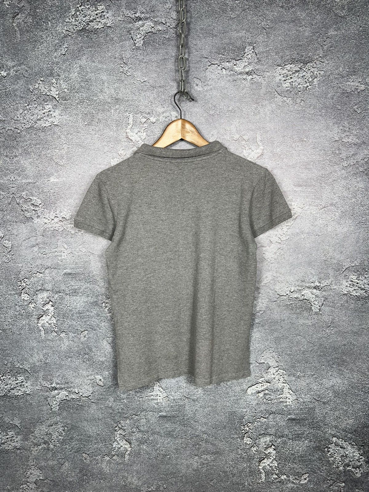 Maison Kitsune Maison Kitsune Classic Gray Polo Size S Size S / US 4 / IT 40 - 9 Thumbnail