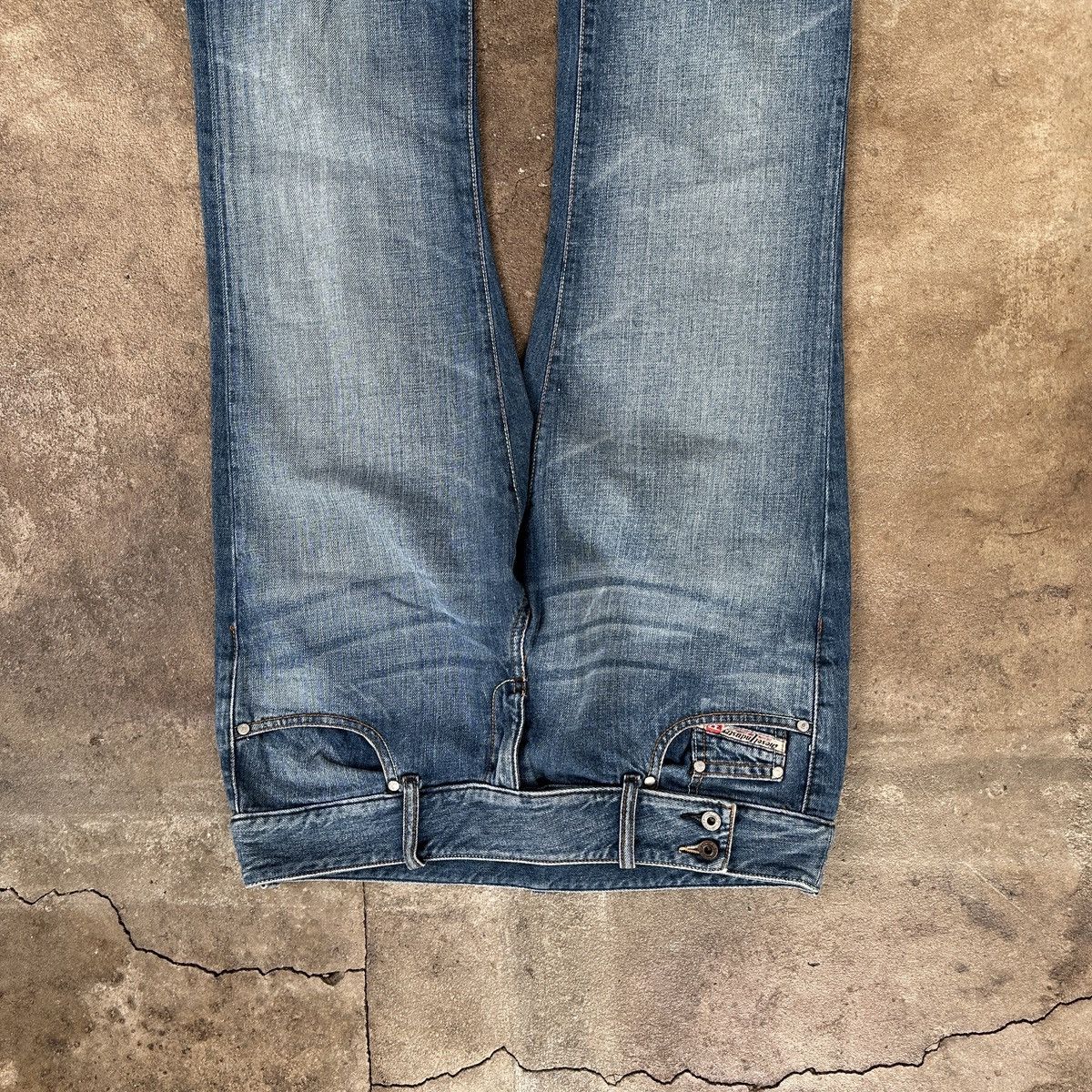 Diesel VINTAGE Y2K DIESEL LOW RISE DENIM PANTS Size 30" / US 8 / IT 44 - 6 Thumbnail