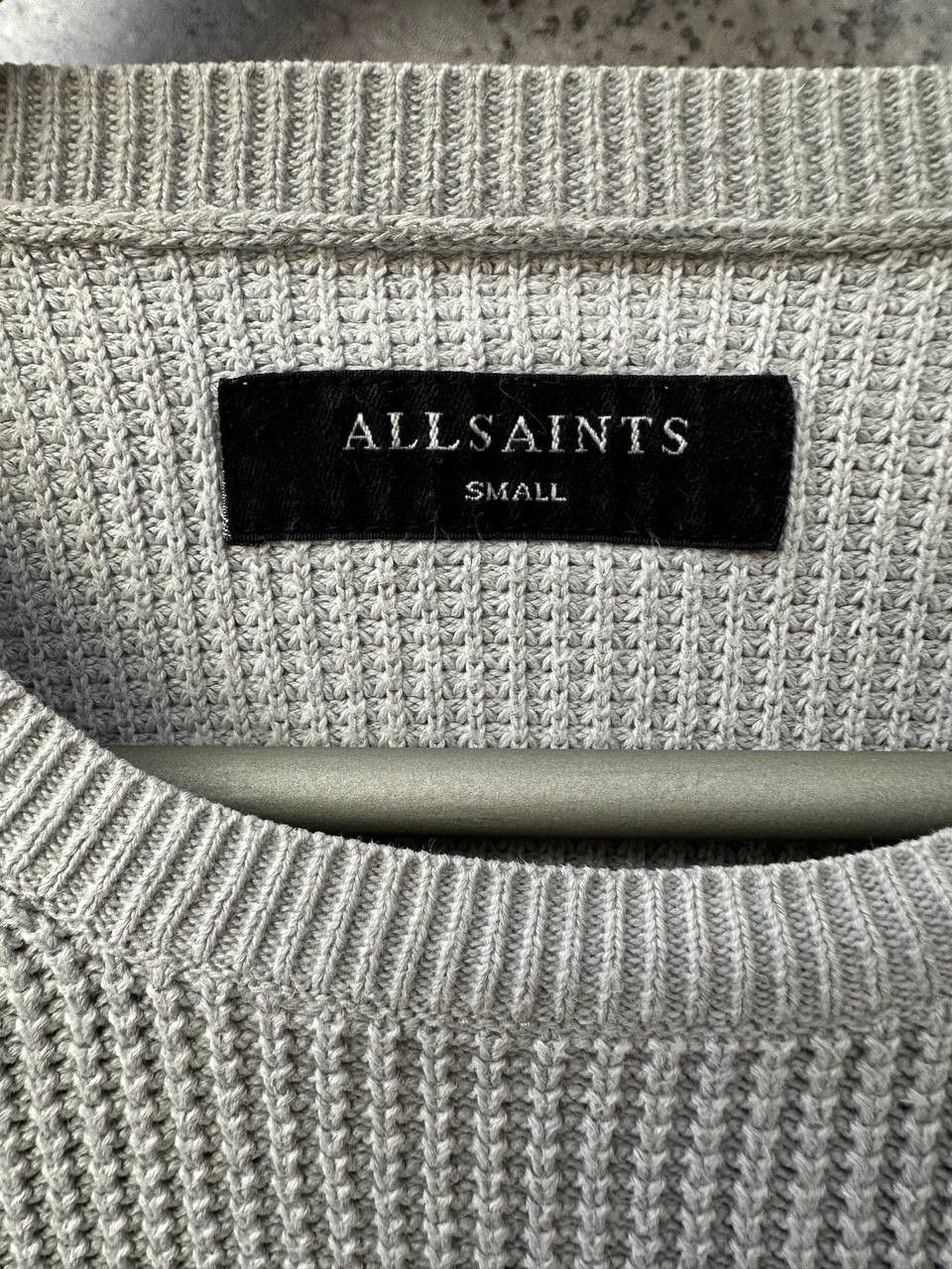 Allsaints ALLSAINTS Trias Crew Neck Waffle Sweater Pullover Size US S / EU 44-46 / 1 - 10 Thumbnail