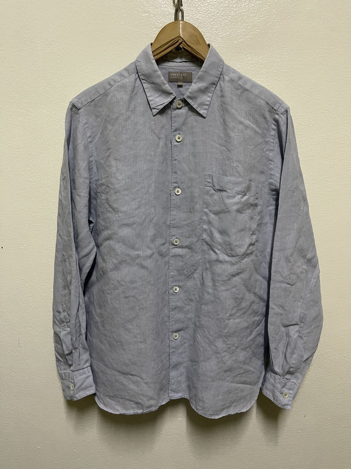 Margaret Howell Margaret Howell Oversized Linen Check Shirt | Grailed