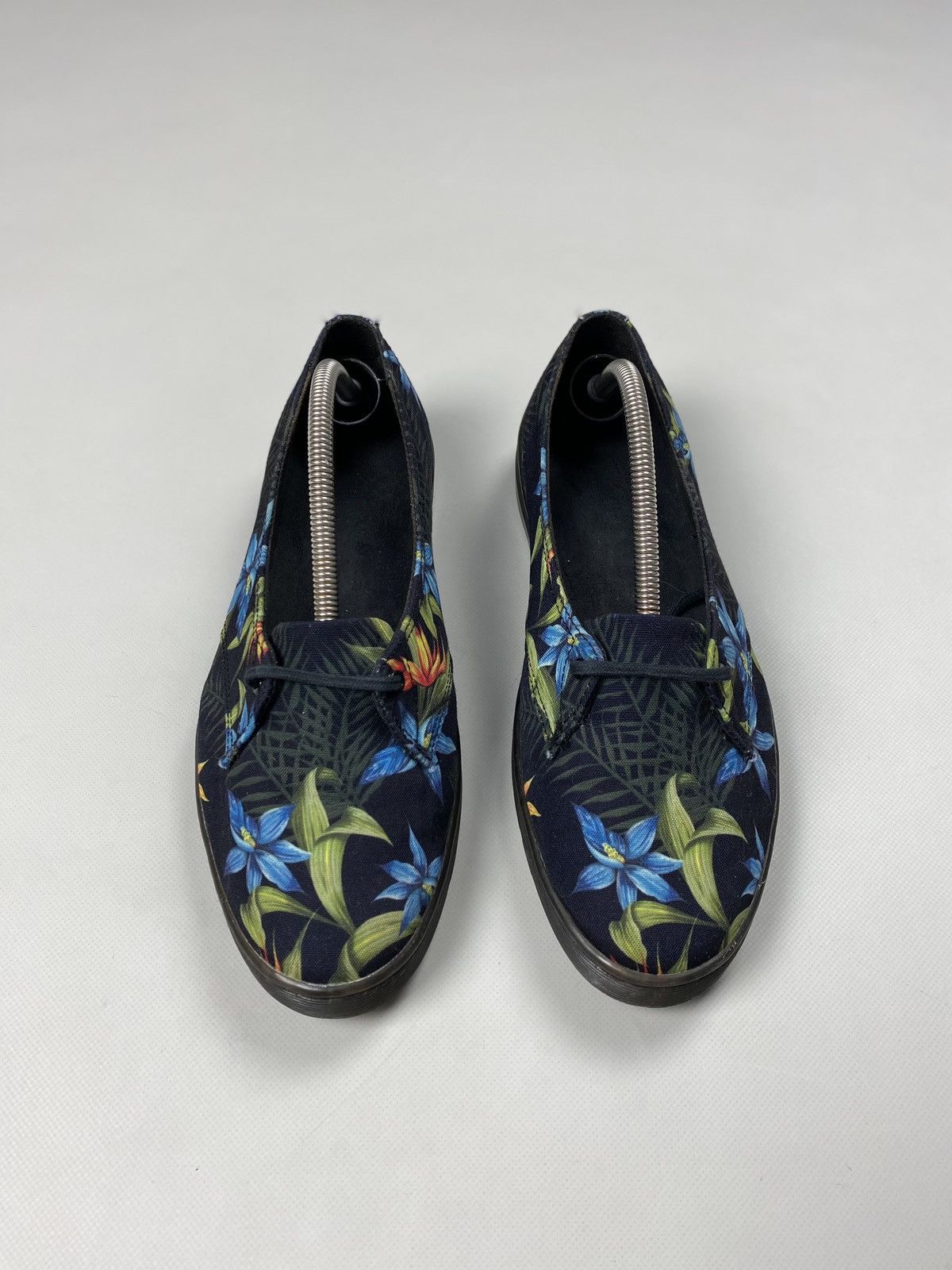 Dr. Martens Dr. Martens Morada Canvas Black Hawaiian Ballets Flats Size US 11 / IT 41 - 5 Thumbnail