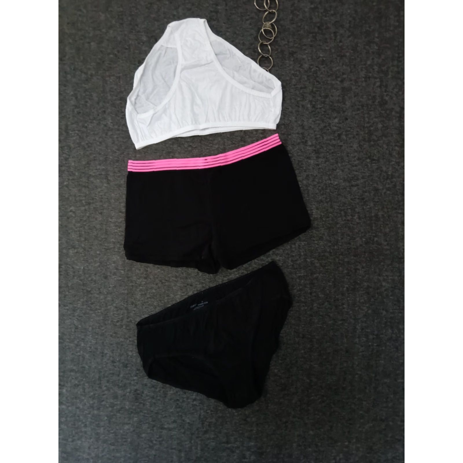 Athletic Works Athletic Works Panties Brief Underwear 3 Pack XL Women High Waist Multicolor Cotton Polyester Regular 3 Pack Size 40" / US 18 - 2 Thumbnail