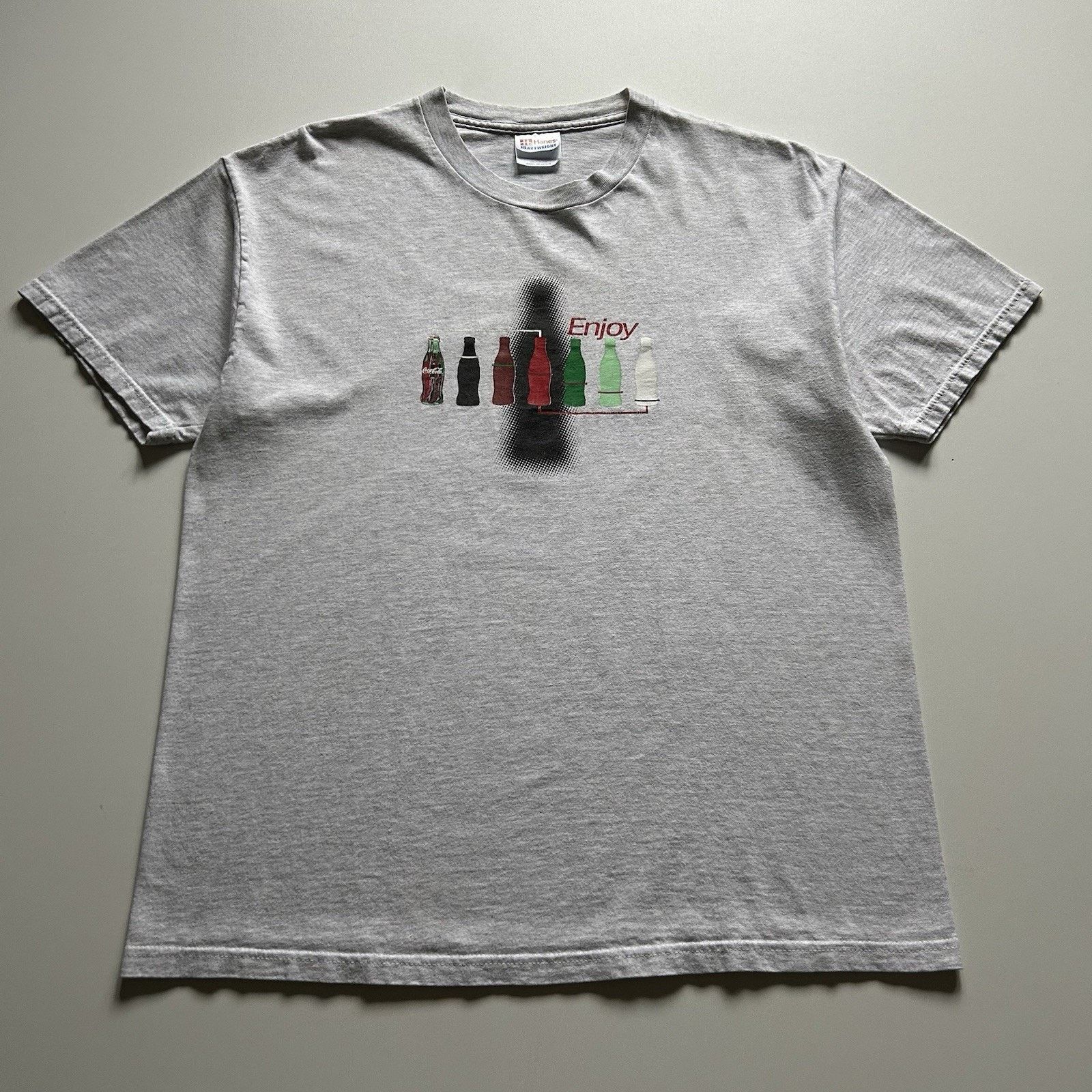 Coca Cola Vintage 90s Coca-Cola Coke Promo Graphic T-Shirt Large Rare Size US L / EU 52-54 / 3 - 1 Thumbnail