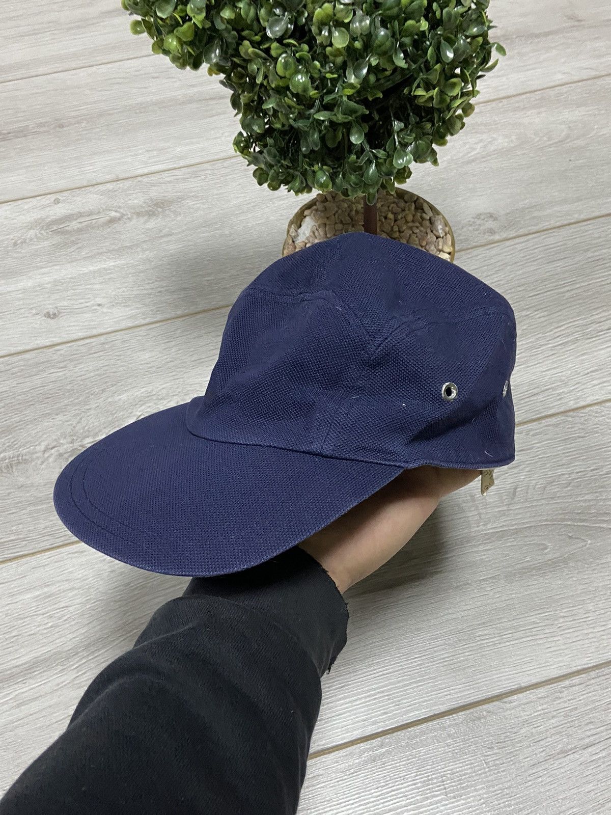 Lacoste 🔥CRAZY VINTAGE LACOSTE five panels sun fade CAP RARE🔥 Size ONE SIZE - 6 Thumbnail