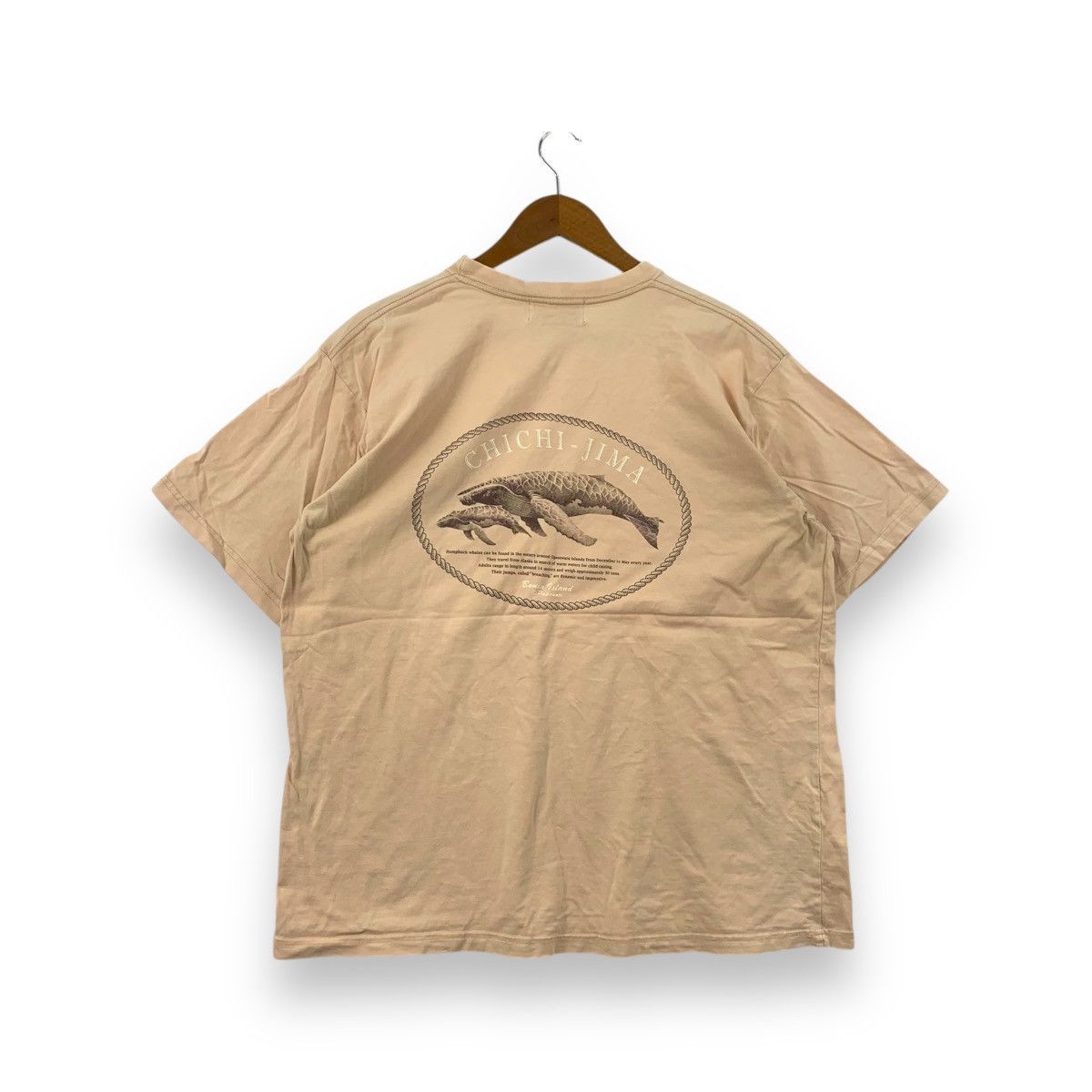 Vintage Vintage 90’ PAPANOTE OGASAWARA ISLAND Bonin Tee Shirt Top Size XL / US 12-14 / IT 48-50 - 1 Thumbnail