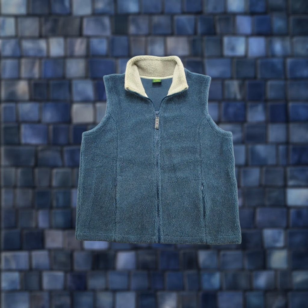 Vintage VINTAGE Cabela's Vest Mens L Blue Fleece Full Zip Up Size US L / EU 52-54 / 3 - 1 Thumbnail