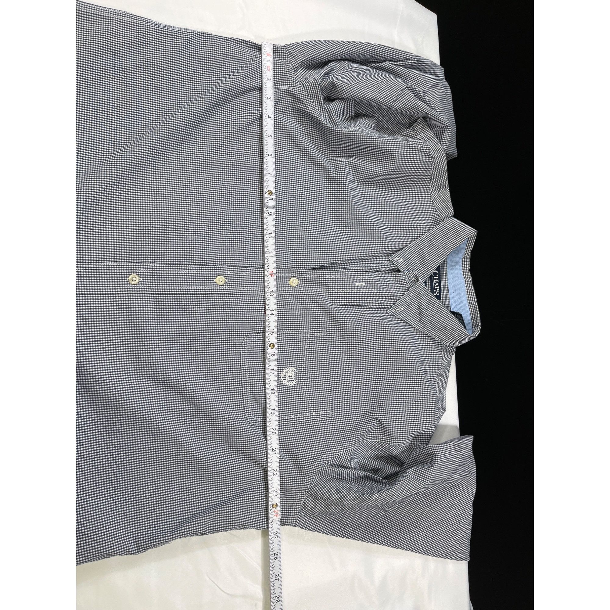 Chaps Chaps SKU 7609 Mens Checkered Shirt Button Down Size XL Size US XL / EU 56 / 4 - 3 Thumbnail