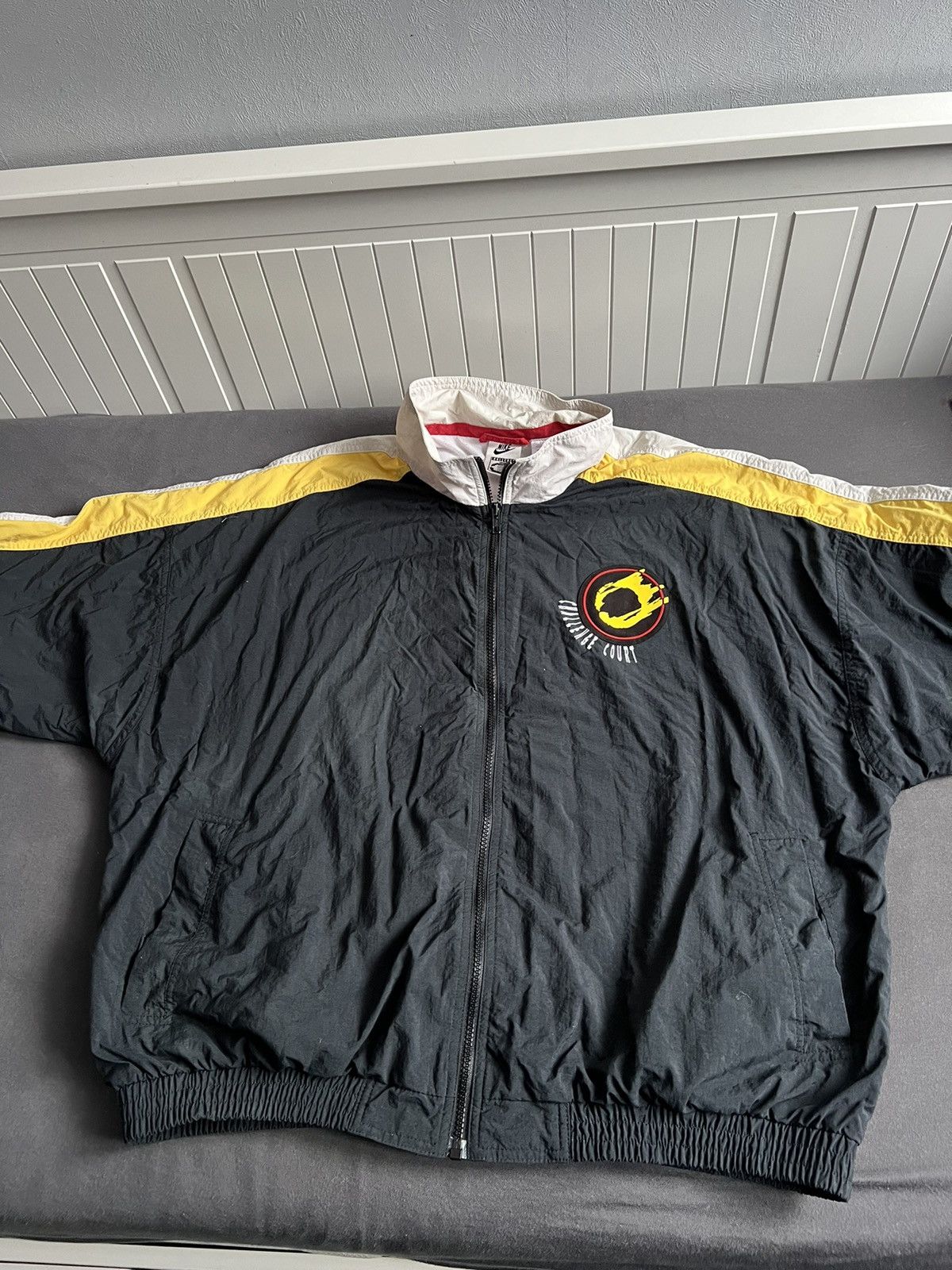 Nike Vintage Nike Challenge Court Tracksuit Jacket Andre Agassi Size US L / EU 52-54 / 3 - 2 Thumbnail
