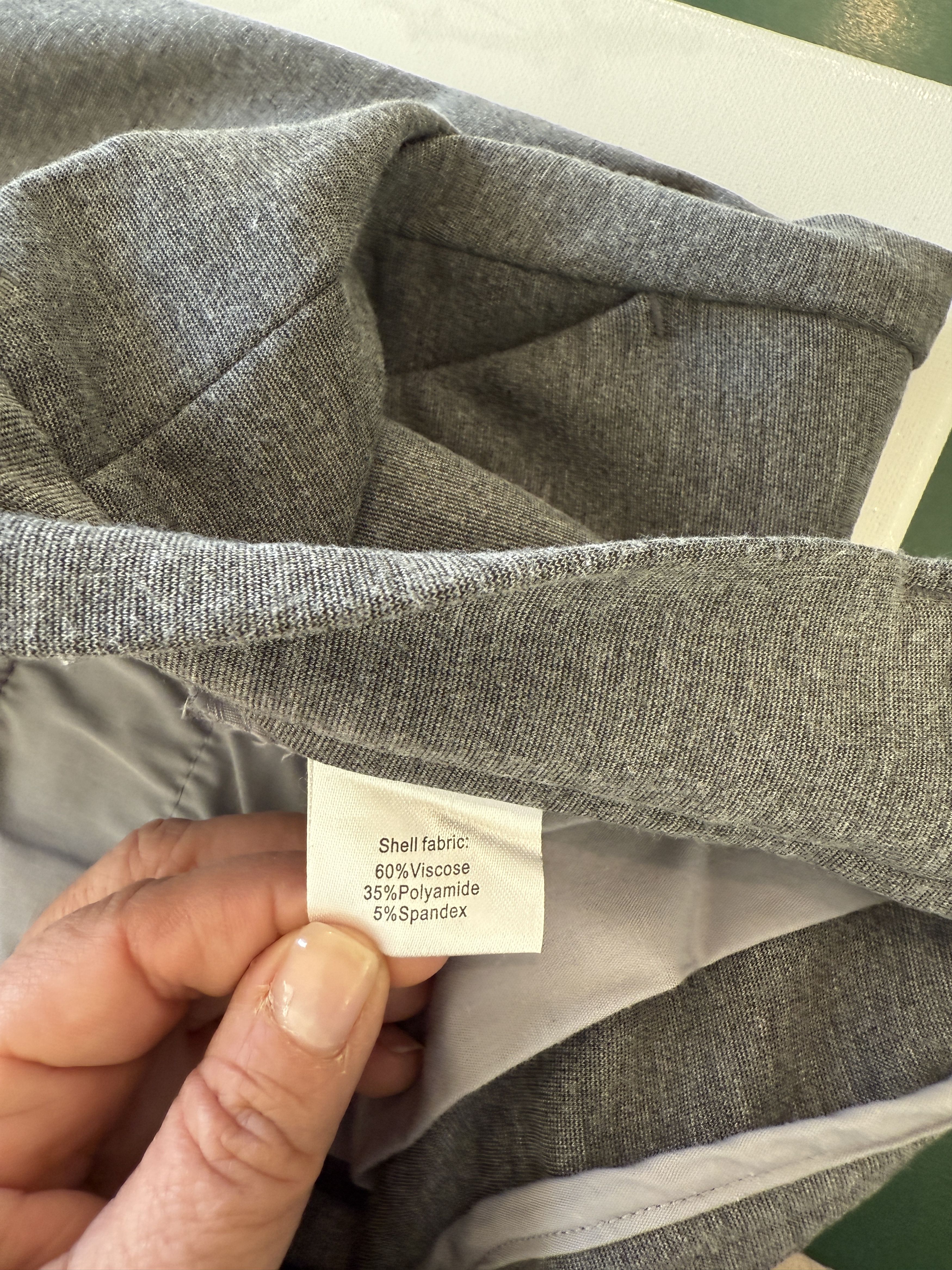 Barneys New York Barneys New York Men's Gray Dress Pants - Size 34 Size US 34 / EU 50 - 4 Thumbnail