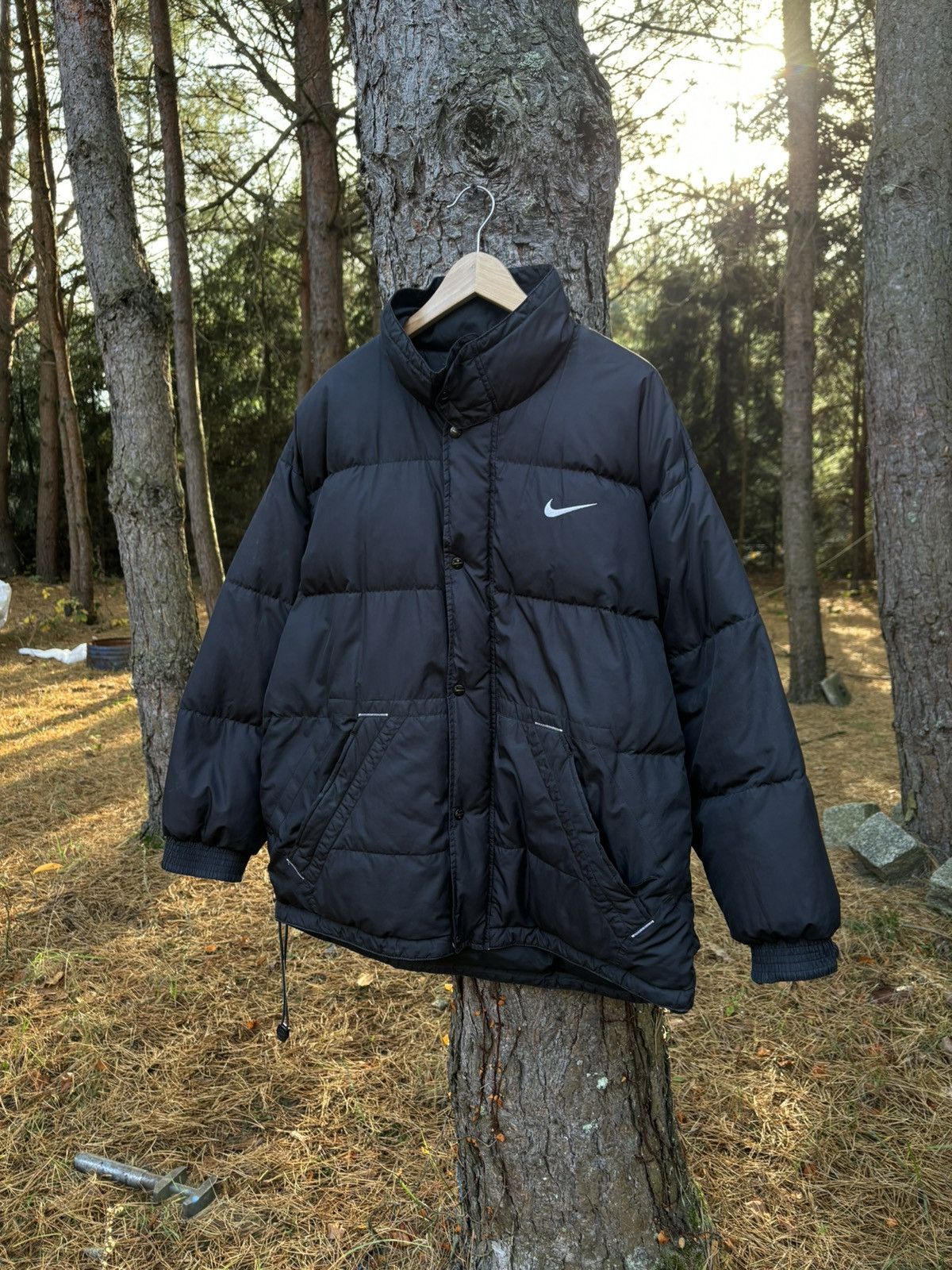 Vintage 90’s Nike online Puffer Jacket Sz L