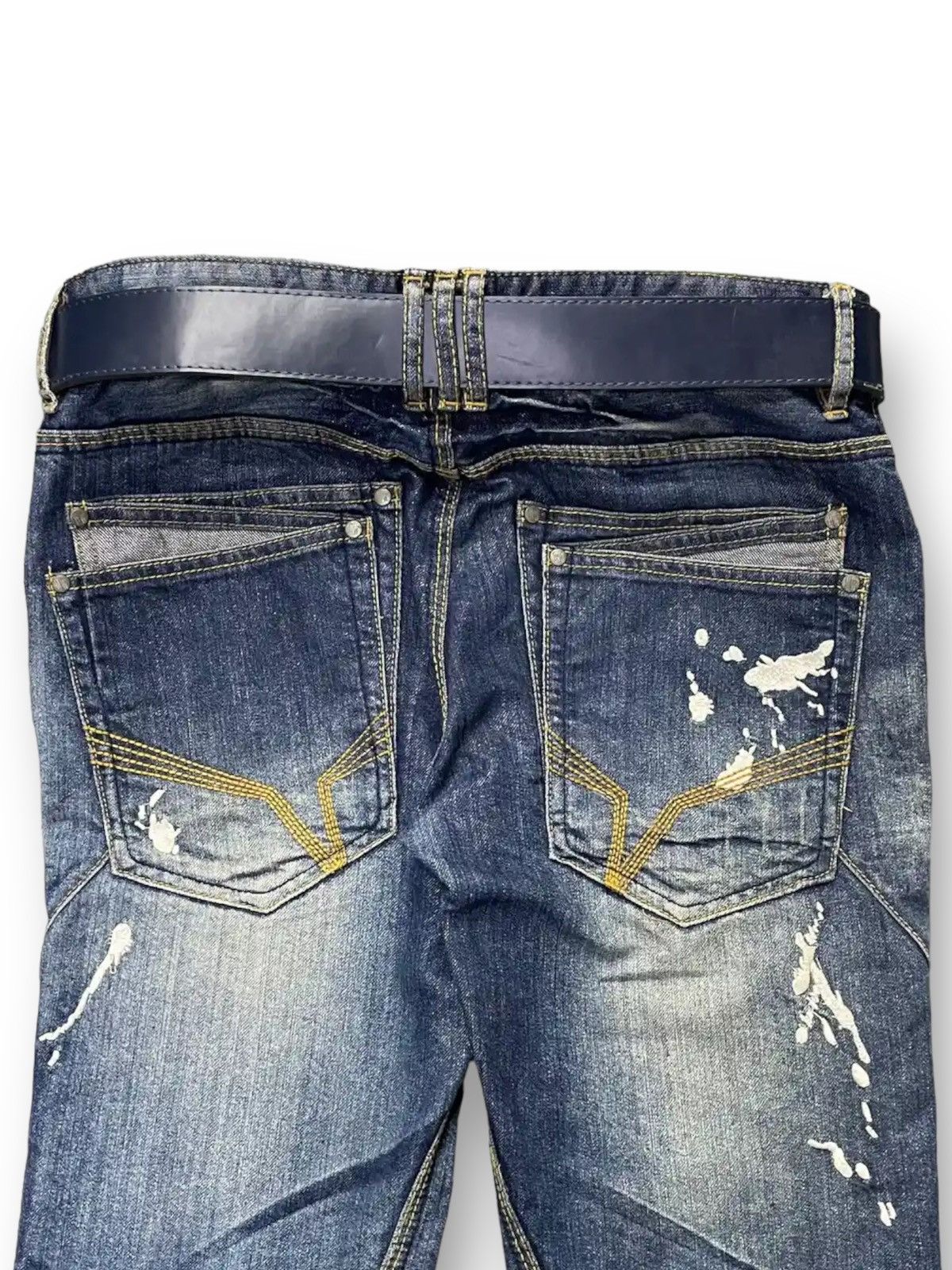 Hysteric Glamour × If Six Was Nine Vintage Hideaways Nicole Splash With Leather Vintage Belt Size US 30 / EU 46 - 11 Thumbnail