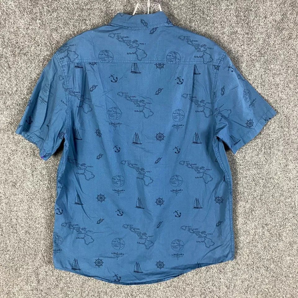 Other Retroprofit Button Down Shirt Men Medium Sailor Boat Anchor Size US M / EU 48-50 / 2 - 6 Thumbnail