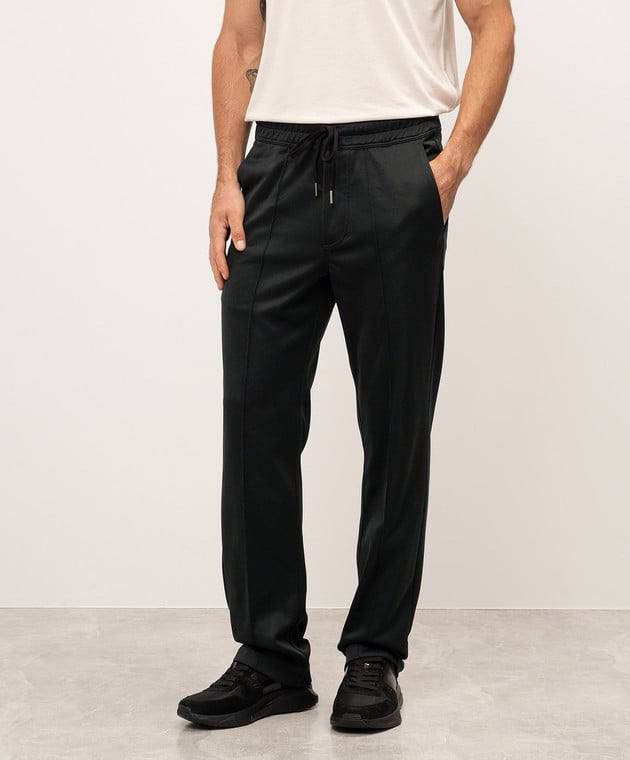 Tom Ford Tom Ford Technical Black Track Sweatpants Size US 38 / EU 54 - 5 Thumbnail