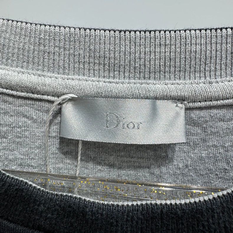 Dior Dior TwoTone Logo Hoodie Size L-2506 Size US L / EU 52-54 / 3 - 4 Thumbnail