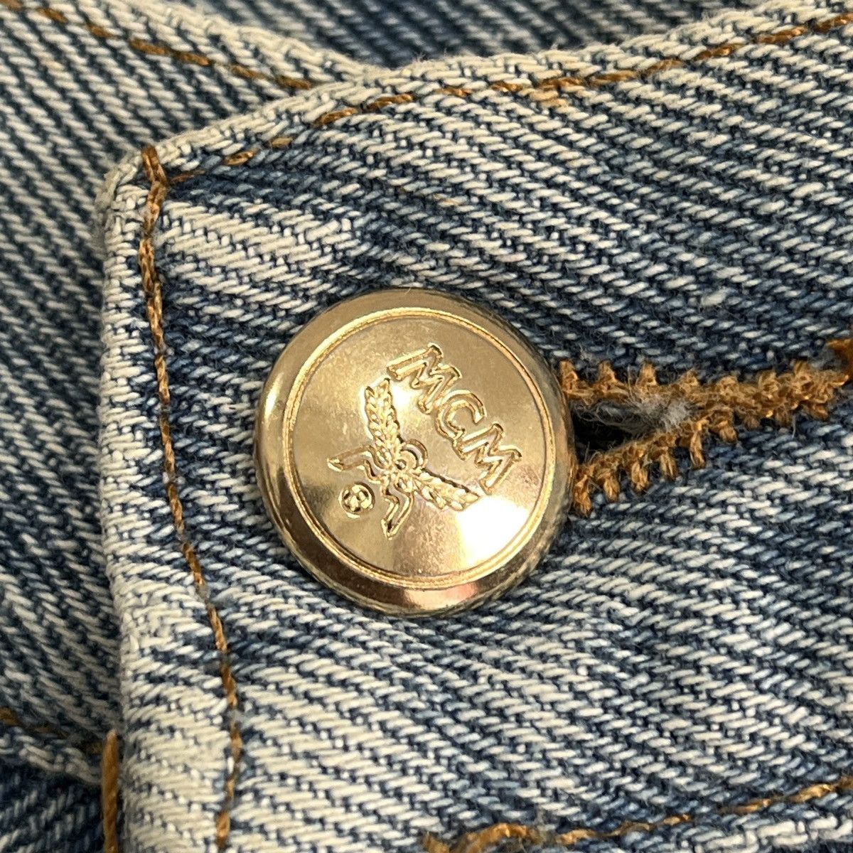 MCM × Vintage Vintage MCM Italian Denim Jeans Size US 30 / EU 46 - 9 Thumbnail
